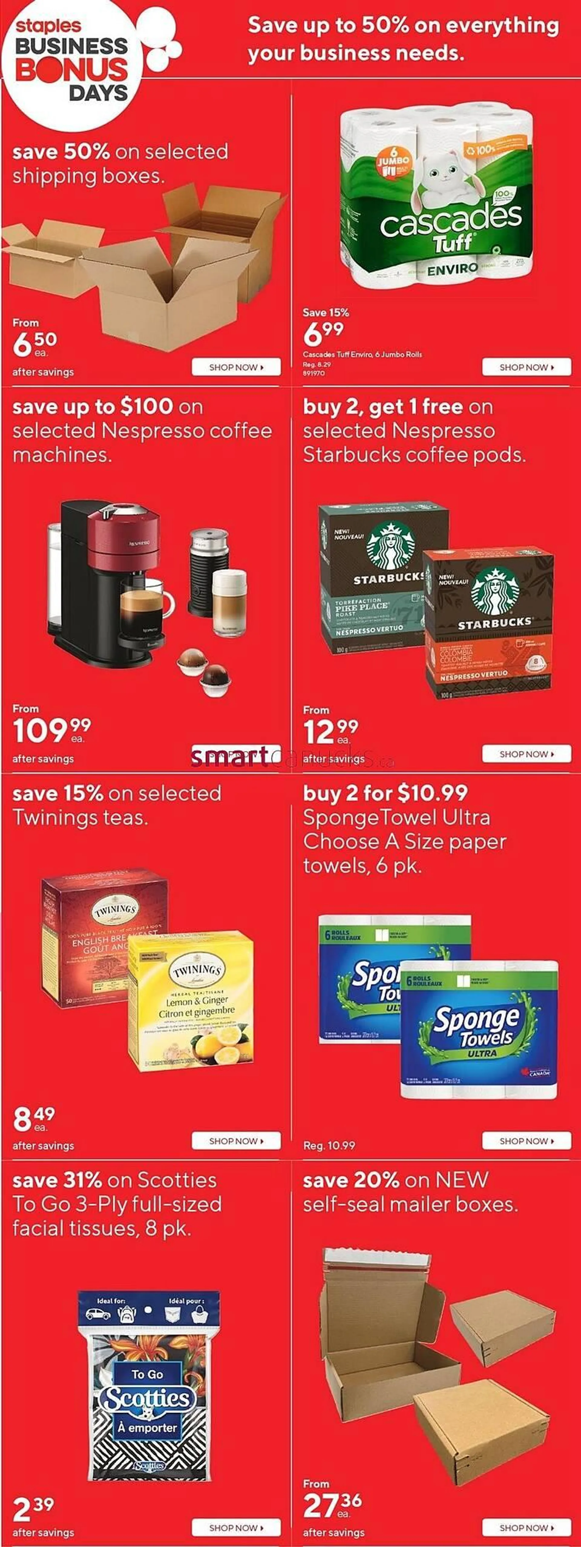 Staples flyer from October 11 to October 17 2024 - flyer page 23