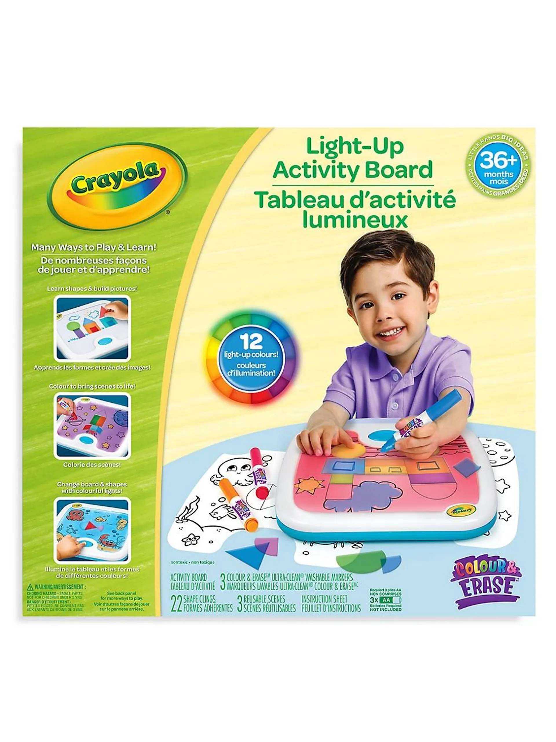 My First Crayola Light Up Activity Board