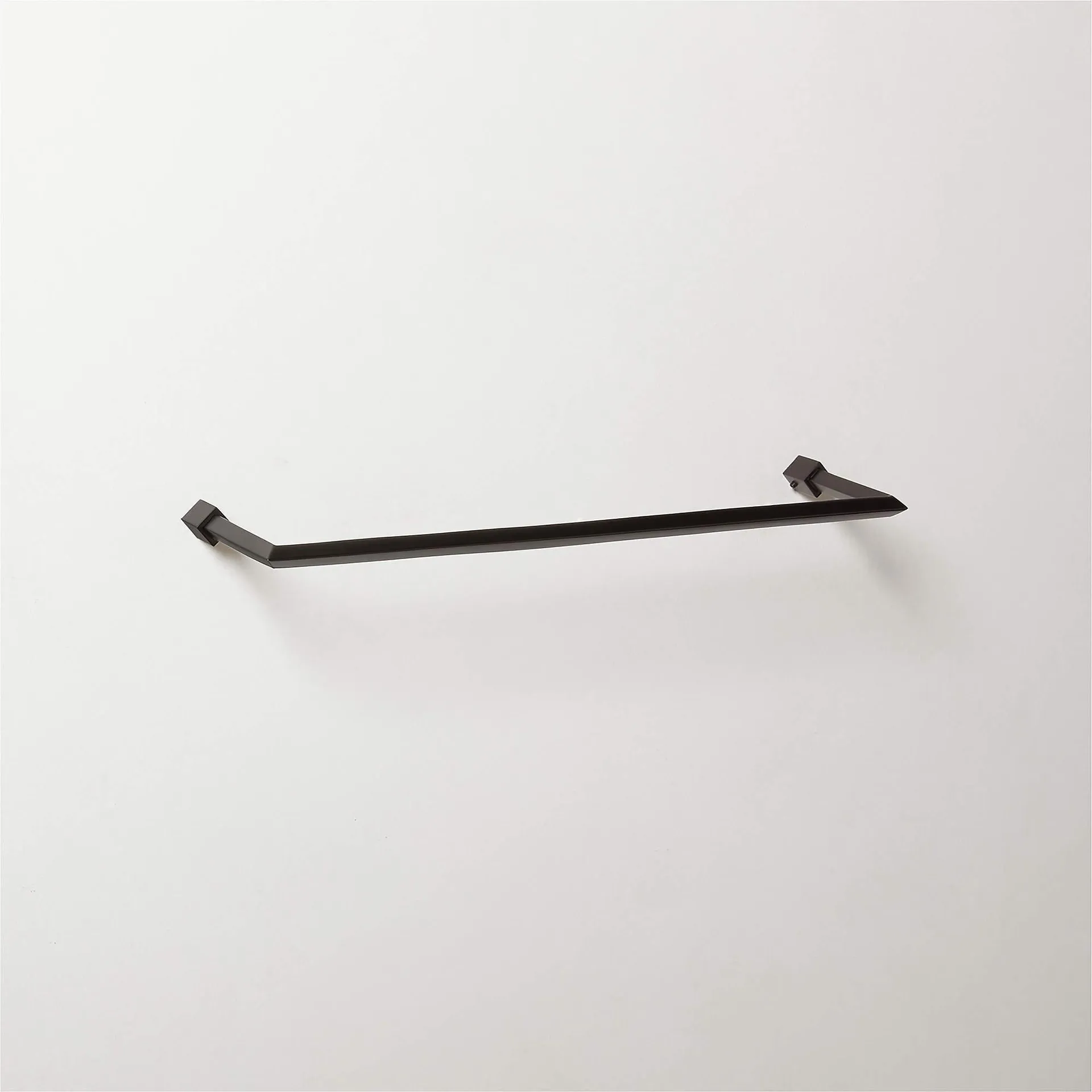 Blaine Matte Black Towel Bar 18"