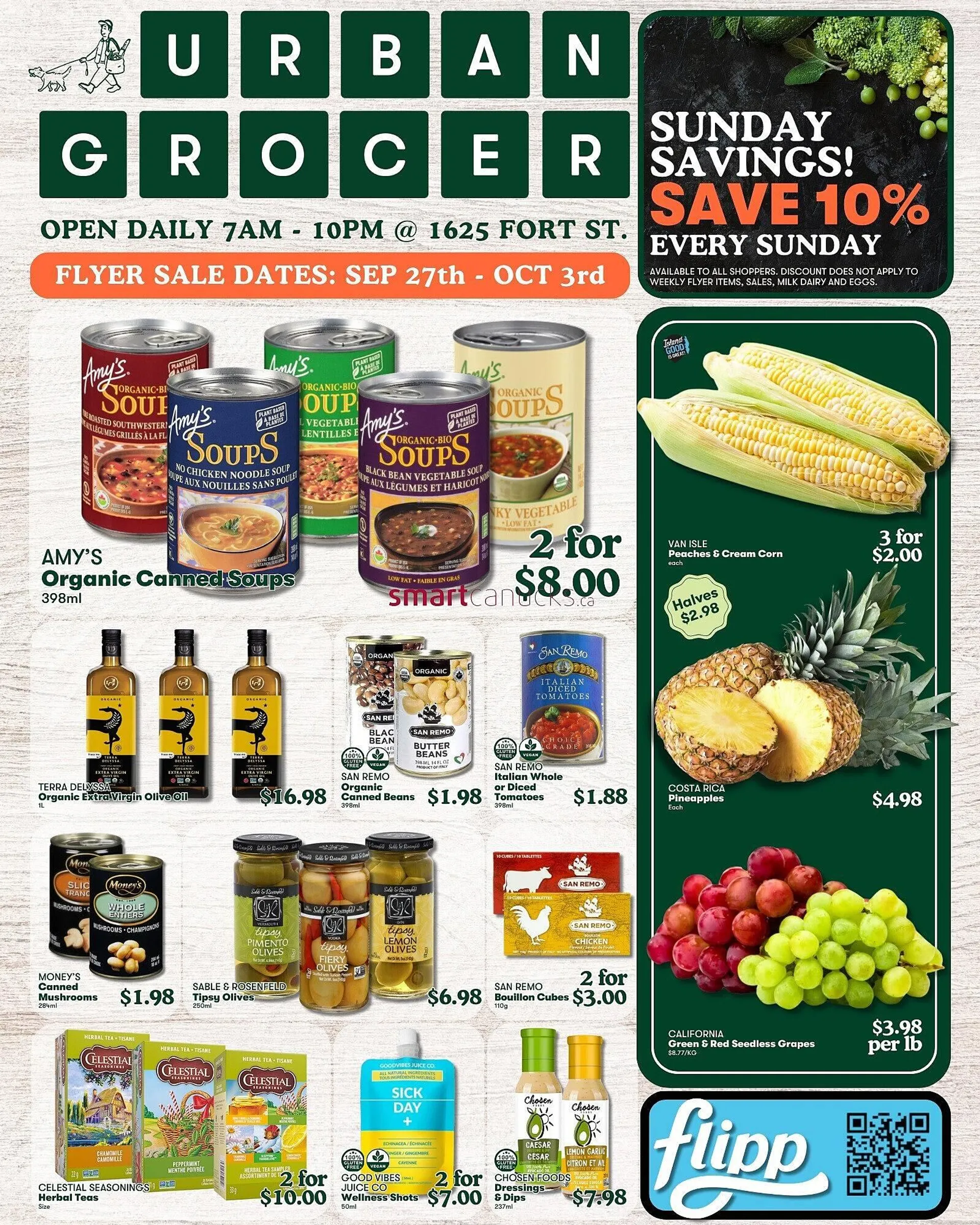 Urban Grocer flyer - 1