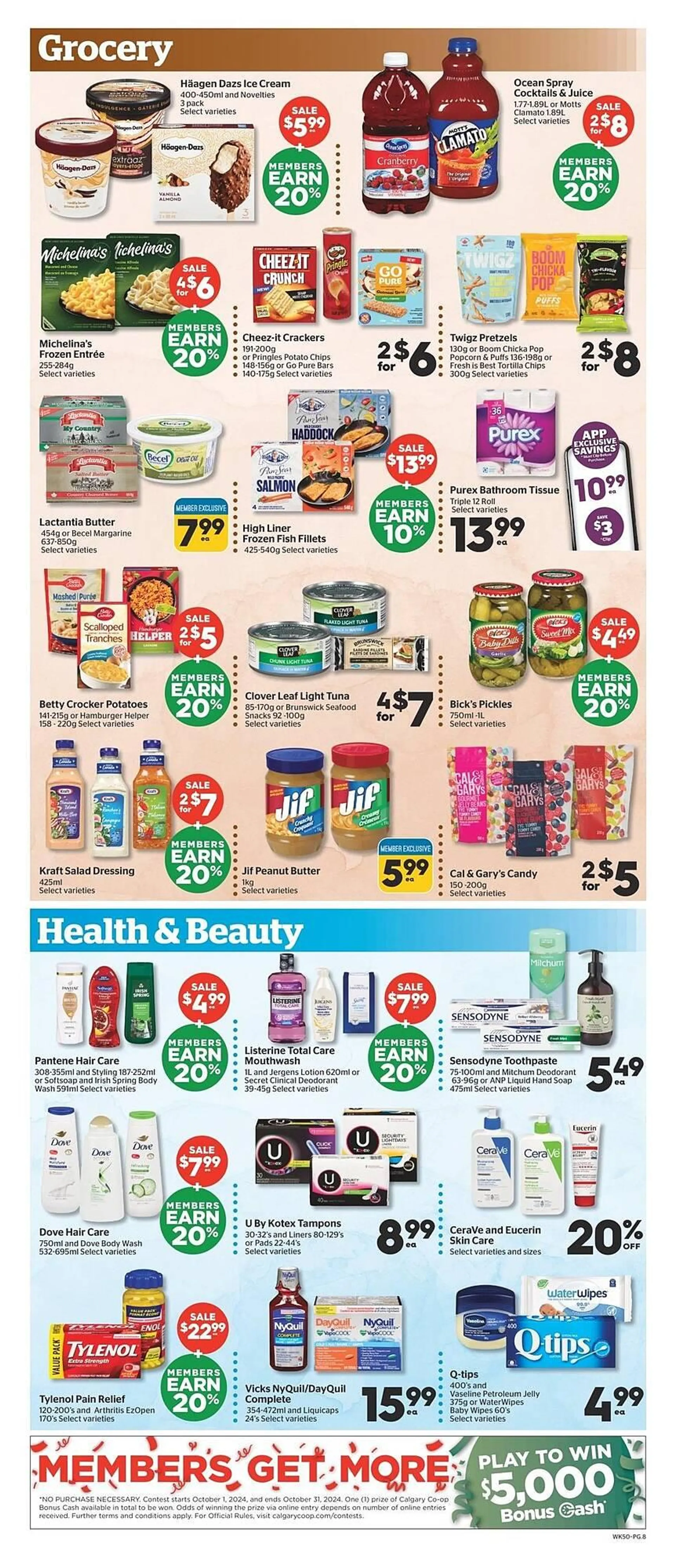 Calgary Co-op flyer from October 9 to October 15 2024 - flyer page 8