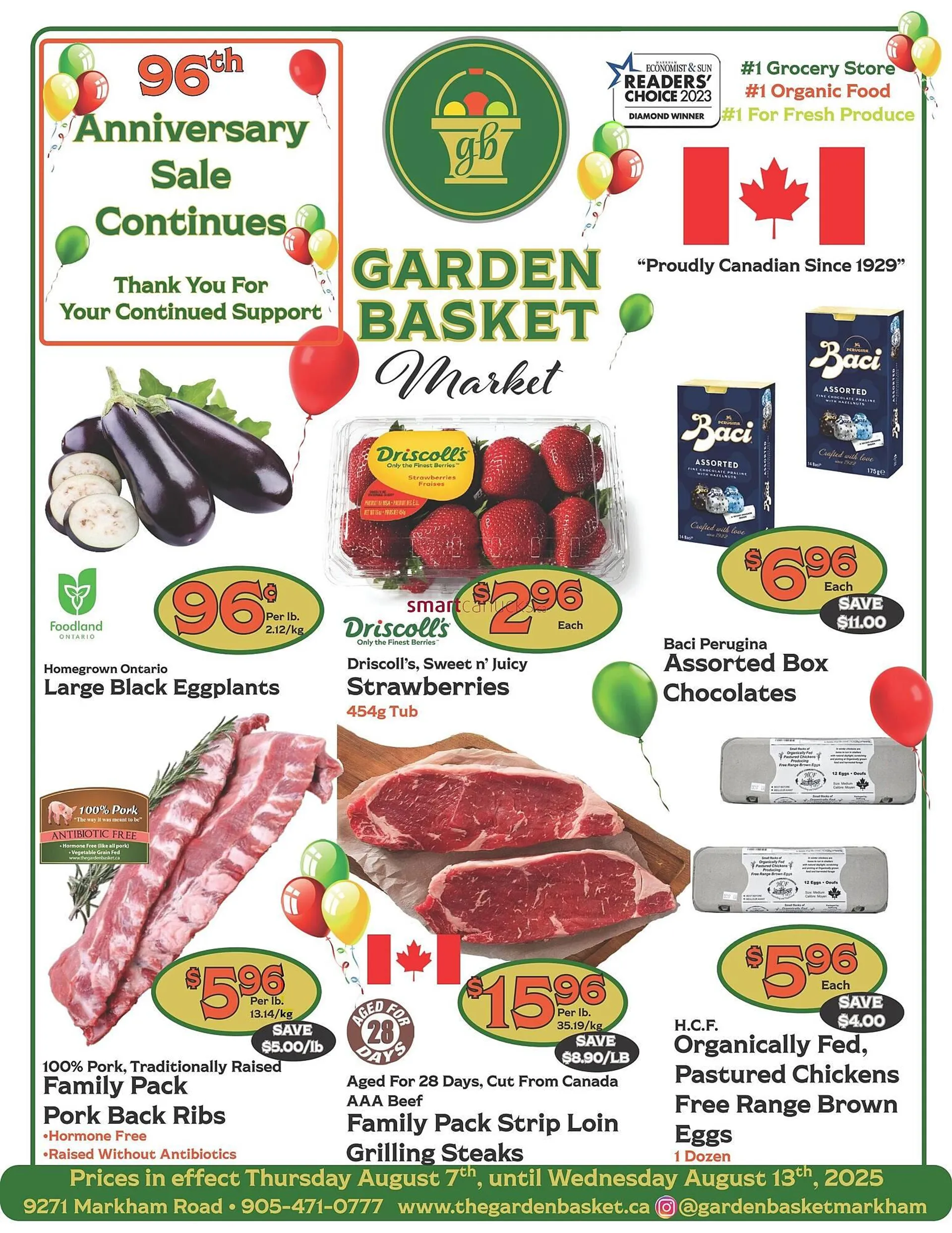 The Garden Basket flyer from August 7 to August 13 2025 - flyer page 1
