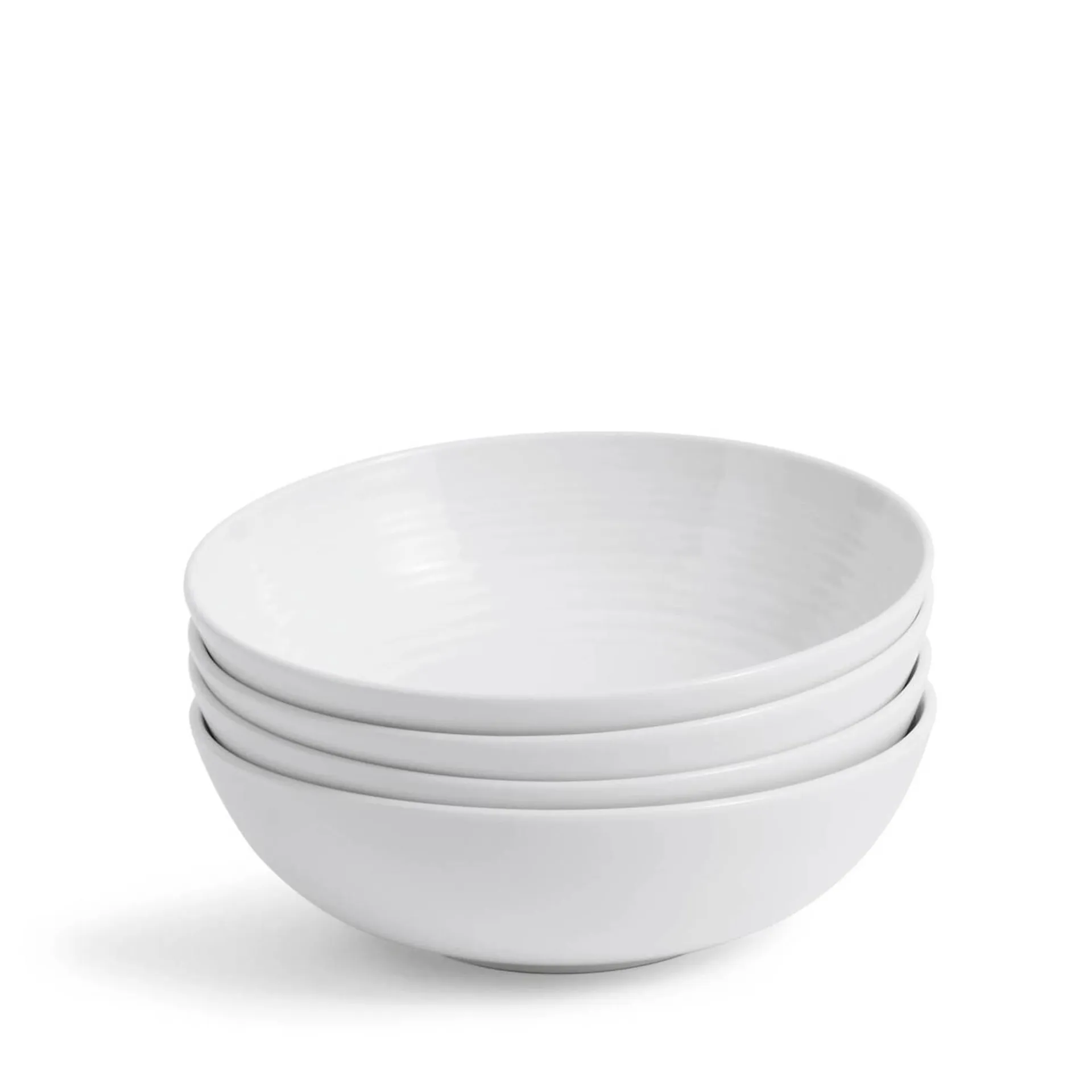 White Cereal Bowls (Set of 4)