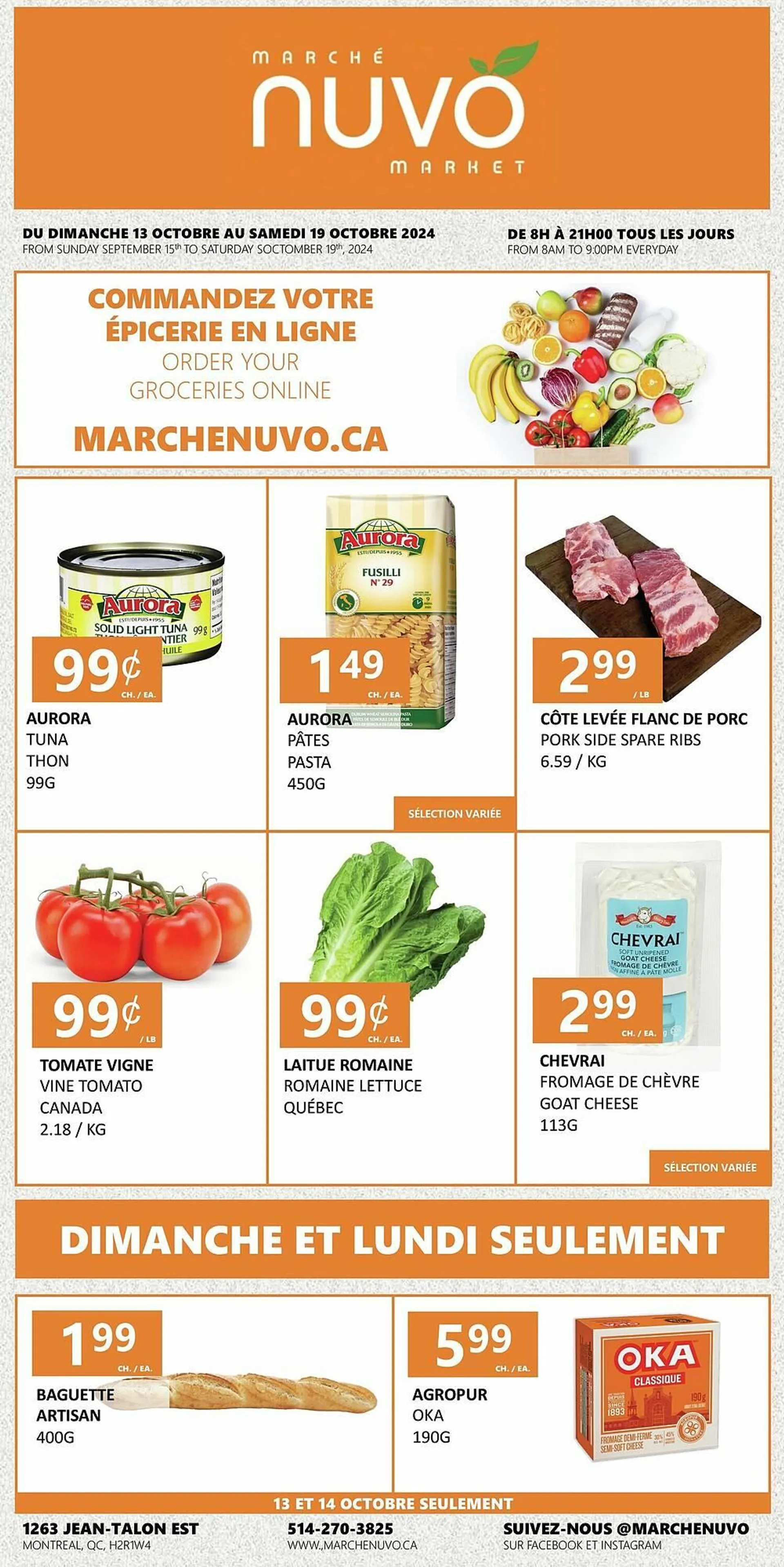 Marche Nuvo flyer - 1