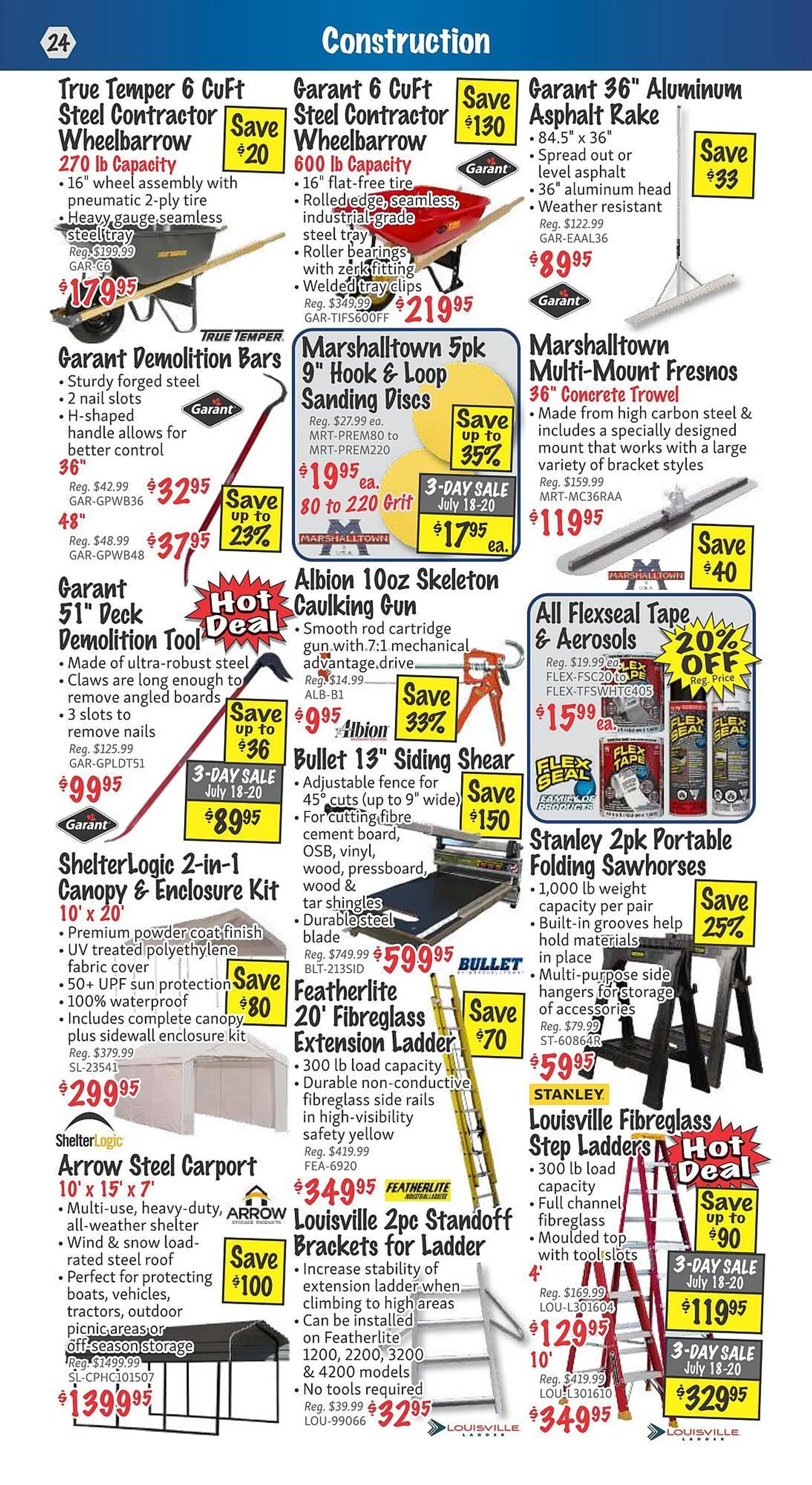 KMS Tools flyer from June 27 to July 31 2024 - flyer page 24