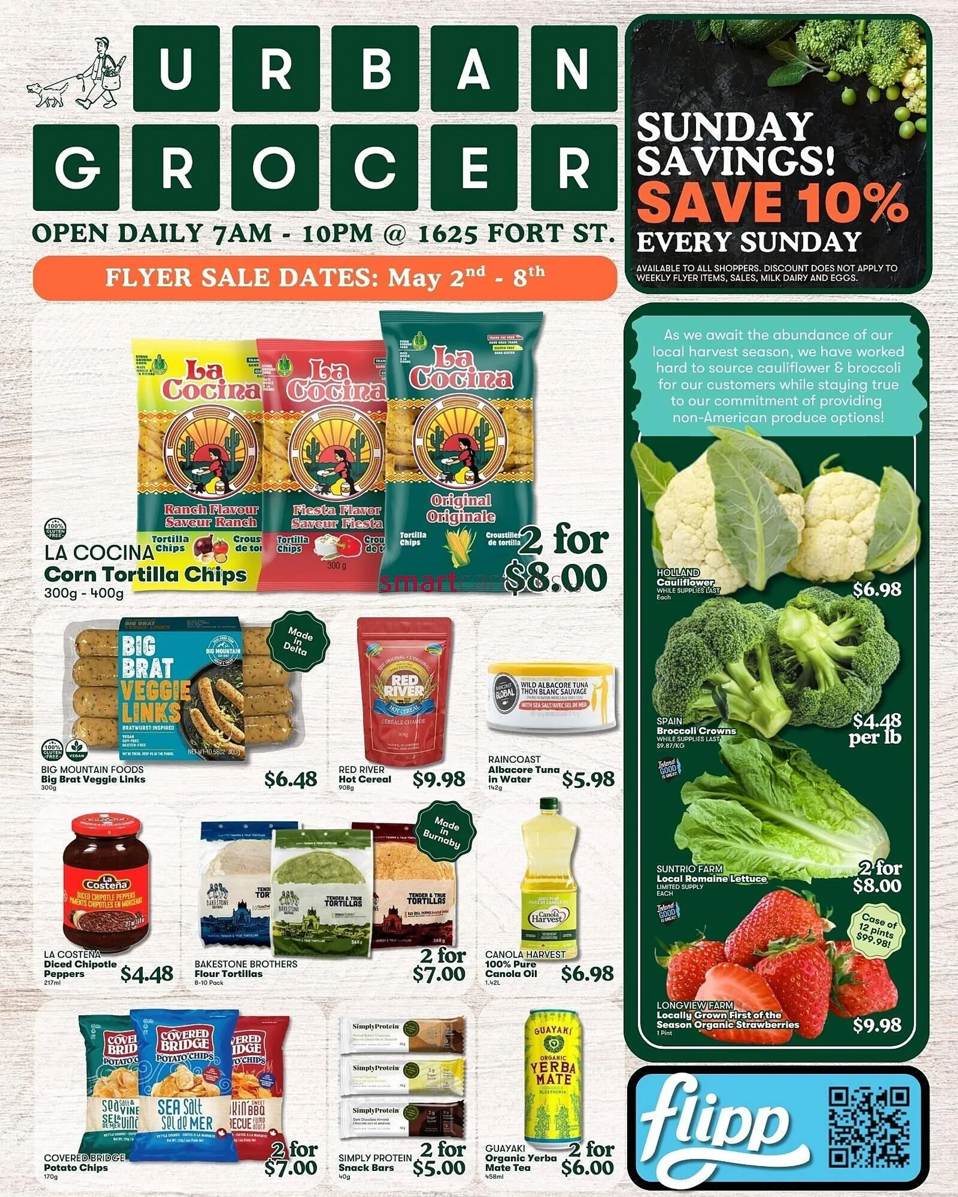 Urban Grocer flyer - 1