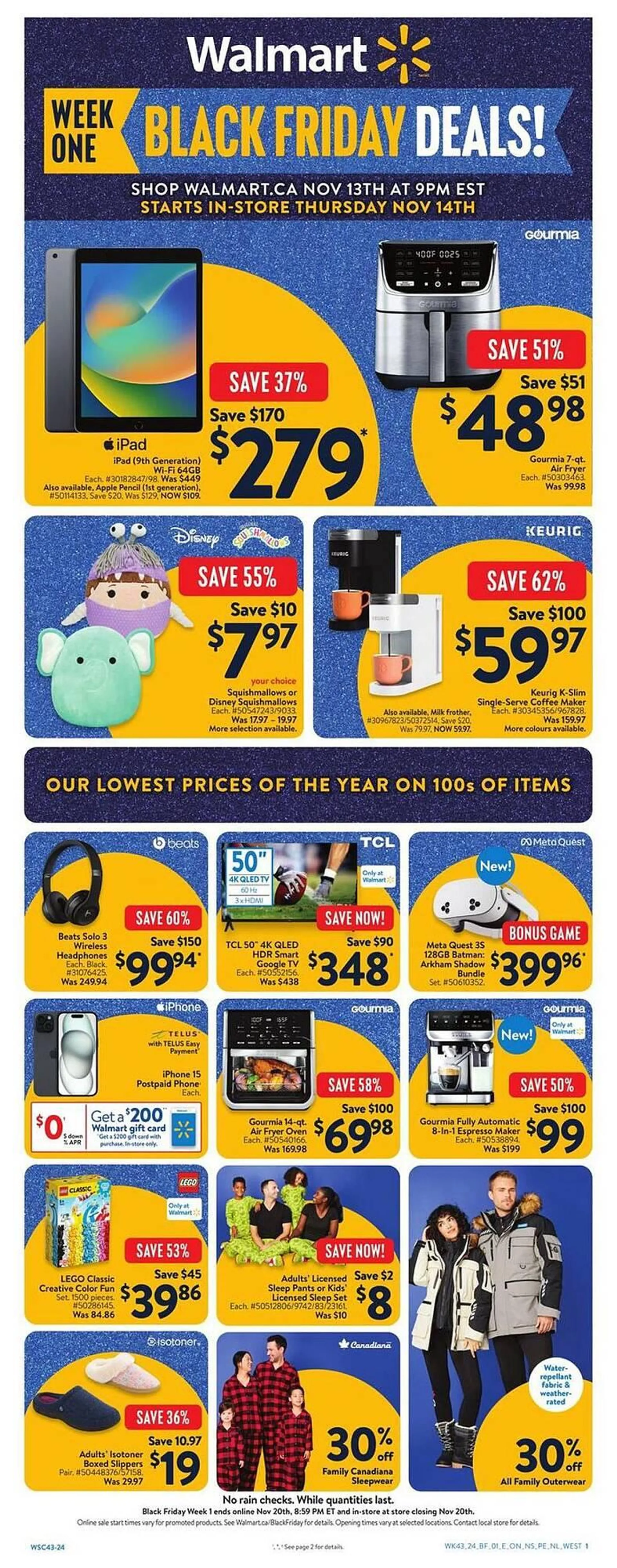 Walmart flyer - 1