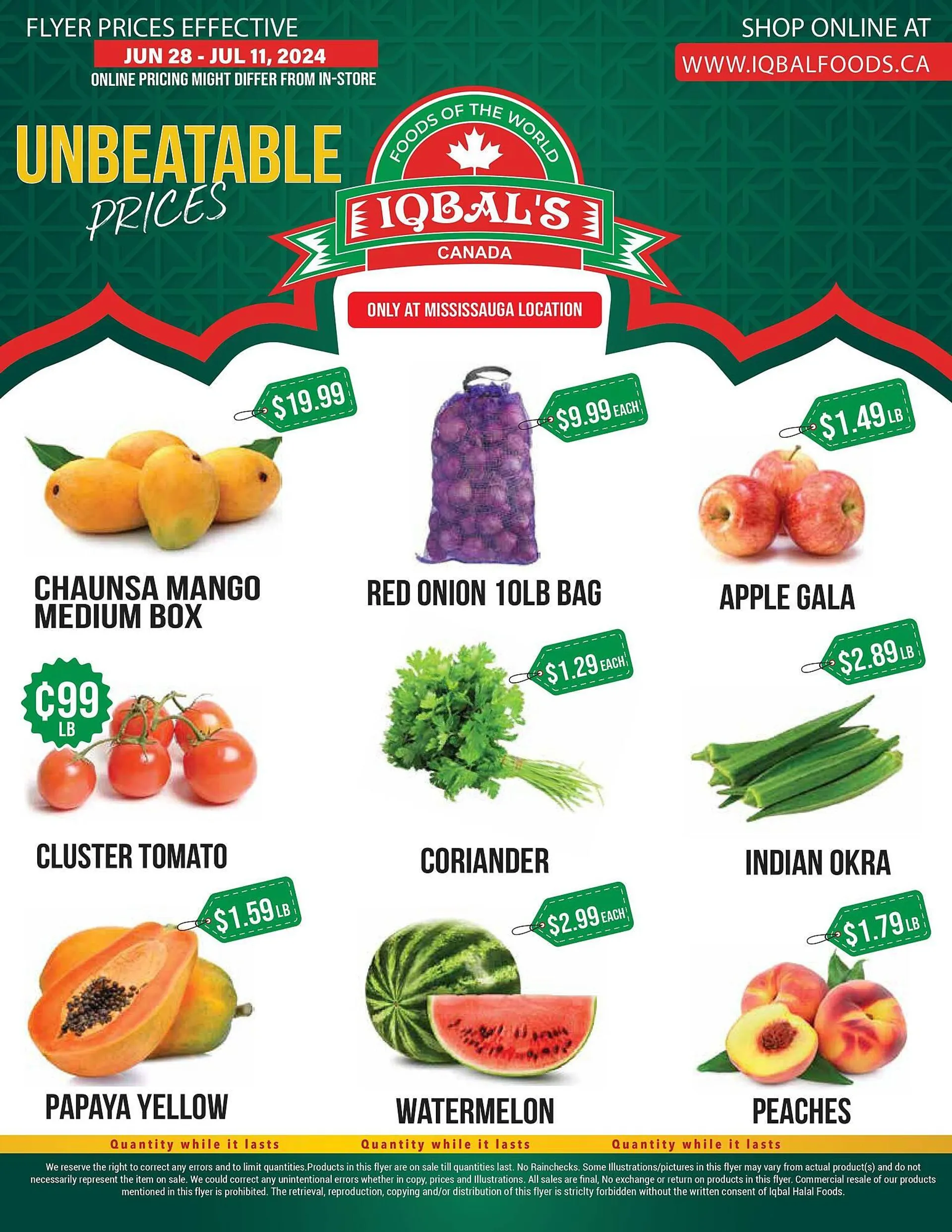 Iqbal Foods flyer - 1