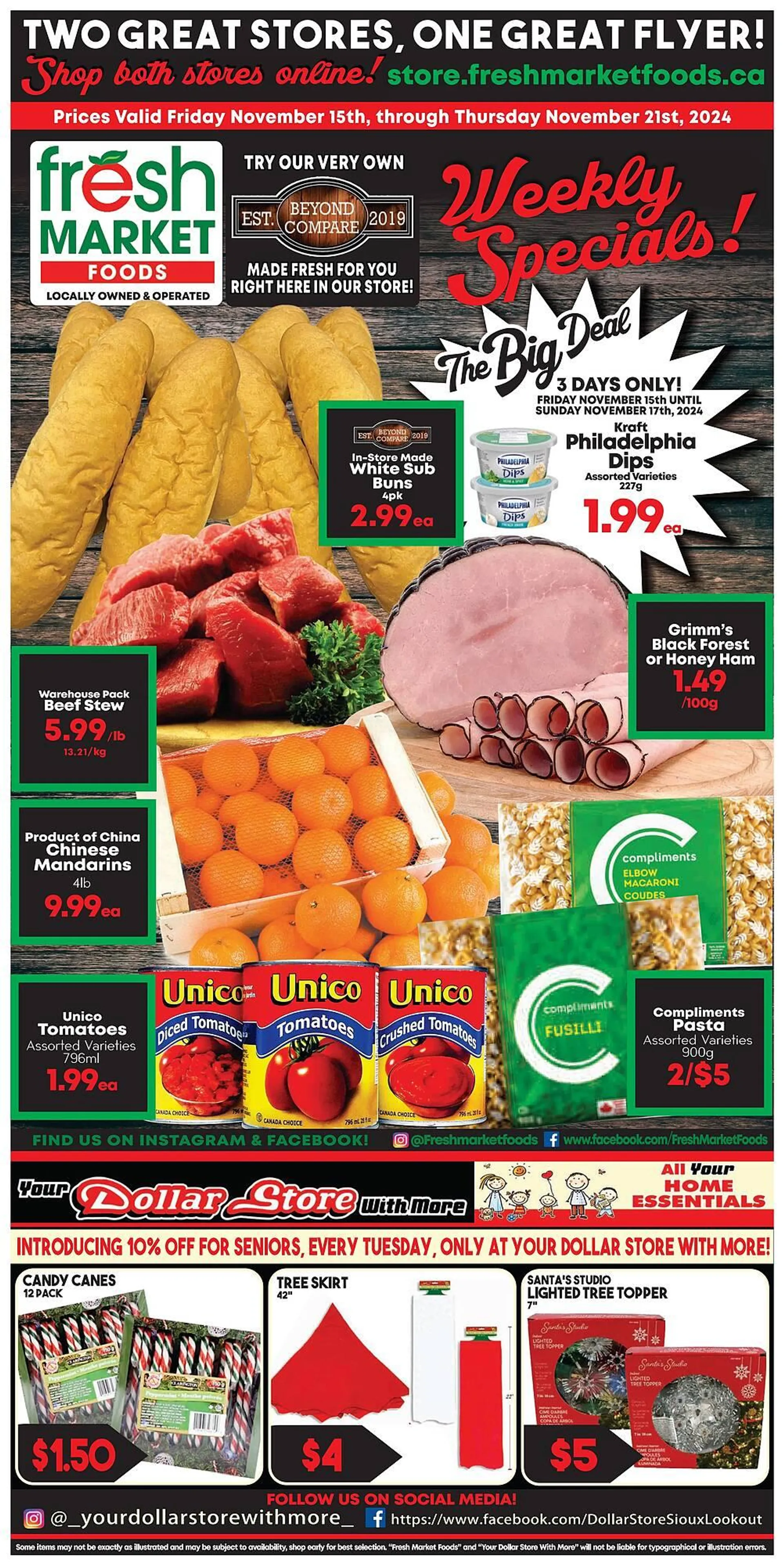 Fresh Market Foods flyer - 1