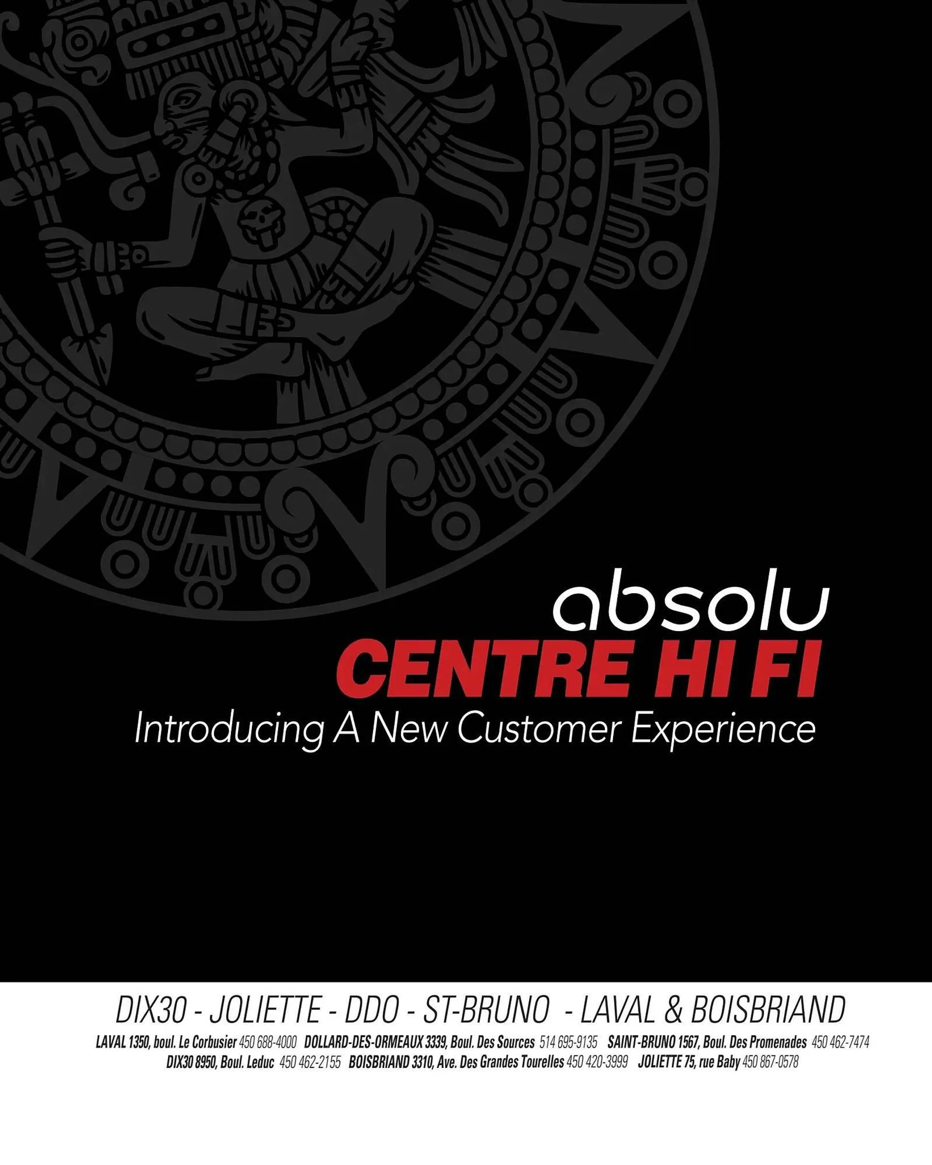 Centre Hi-Fi flyer - 1