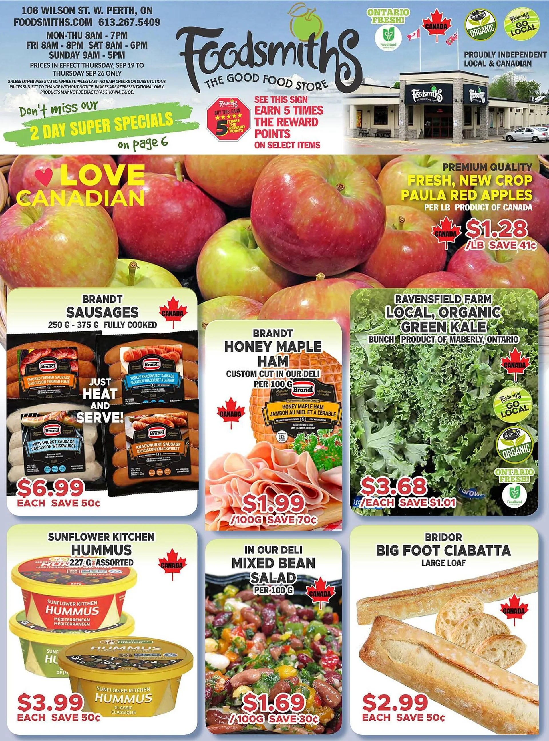 Foodsmiths flyer - 1