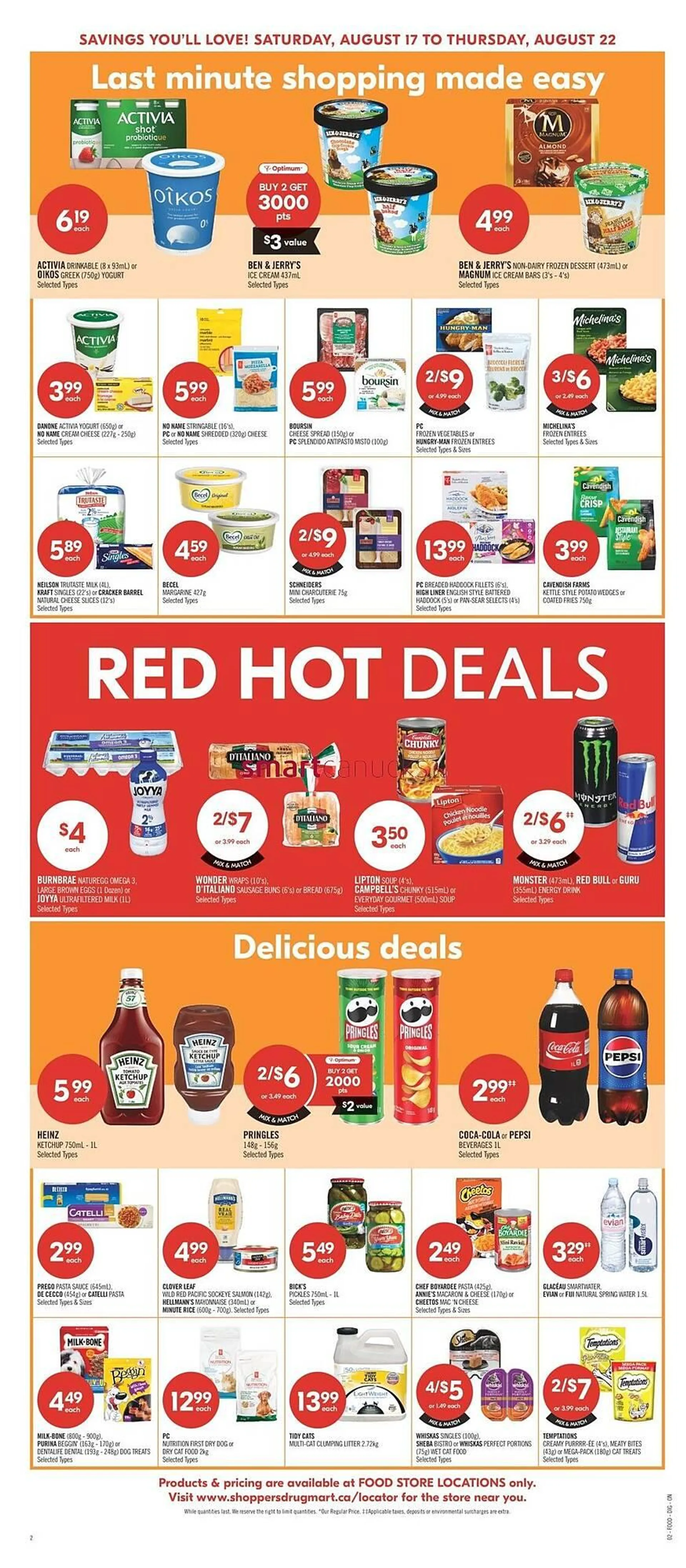 Shoppers Drug Mart flyer from August 15 to August 21 2024 - flyer page 8