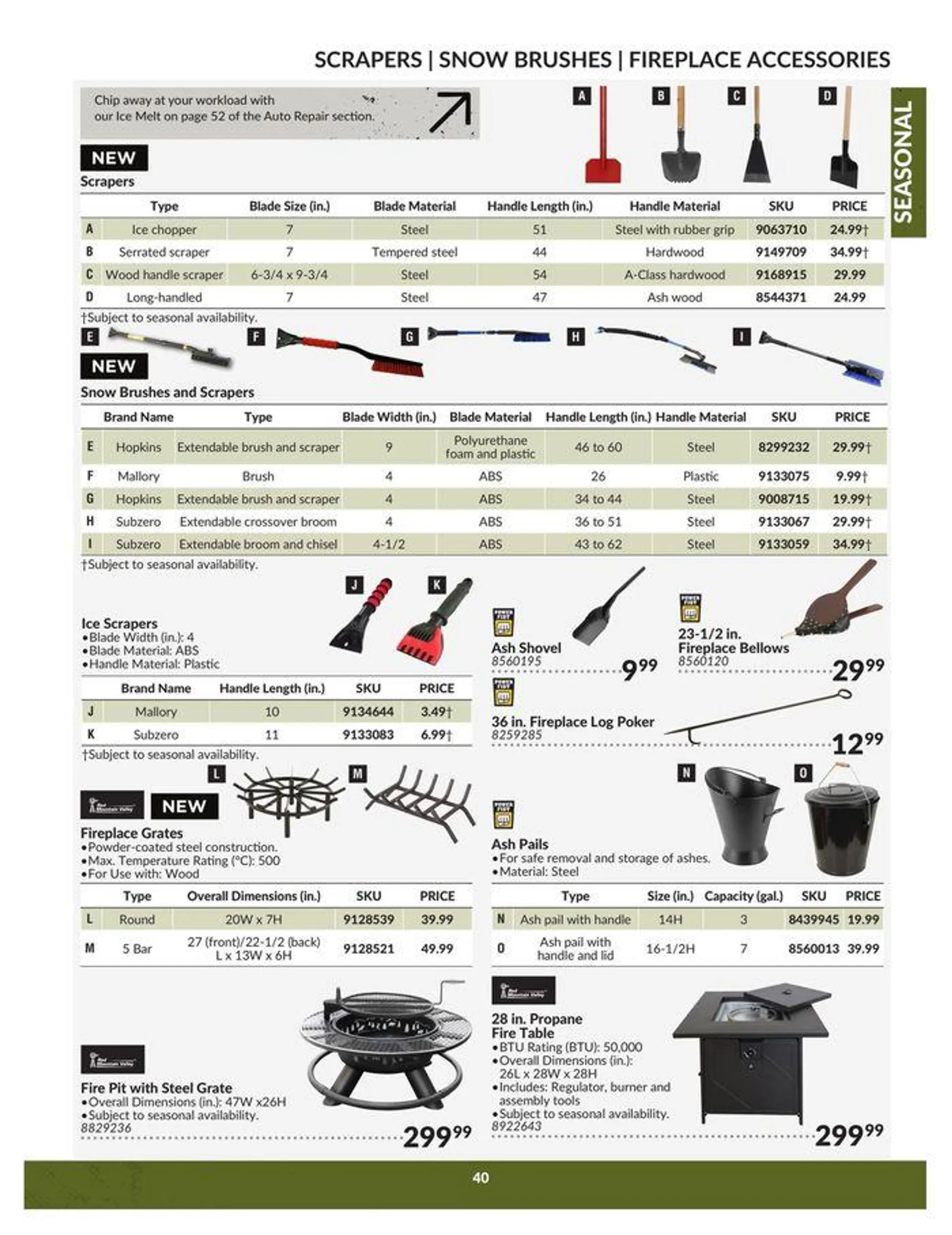 Seasonal Catalogue from April 23 to April 22 2025 - flyer page 40