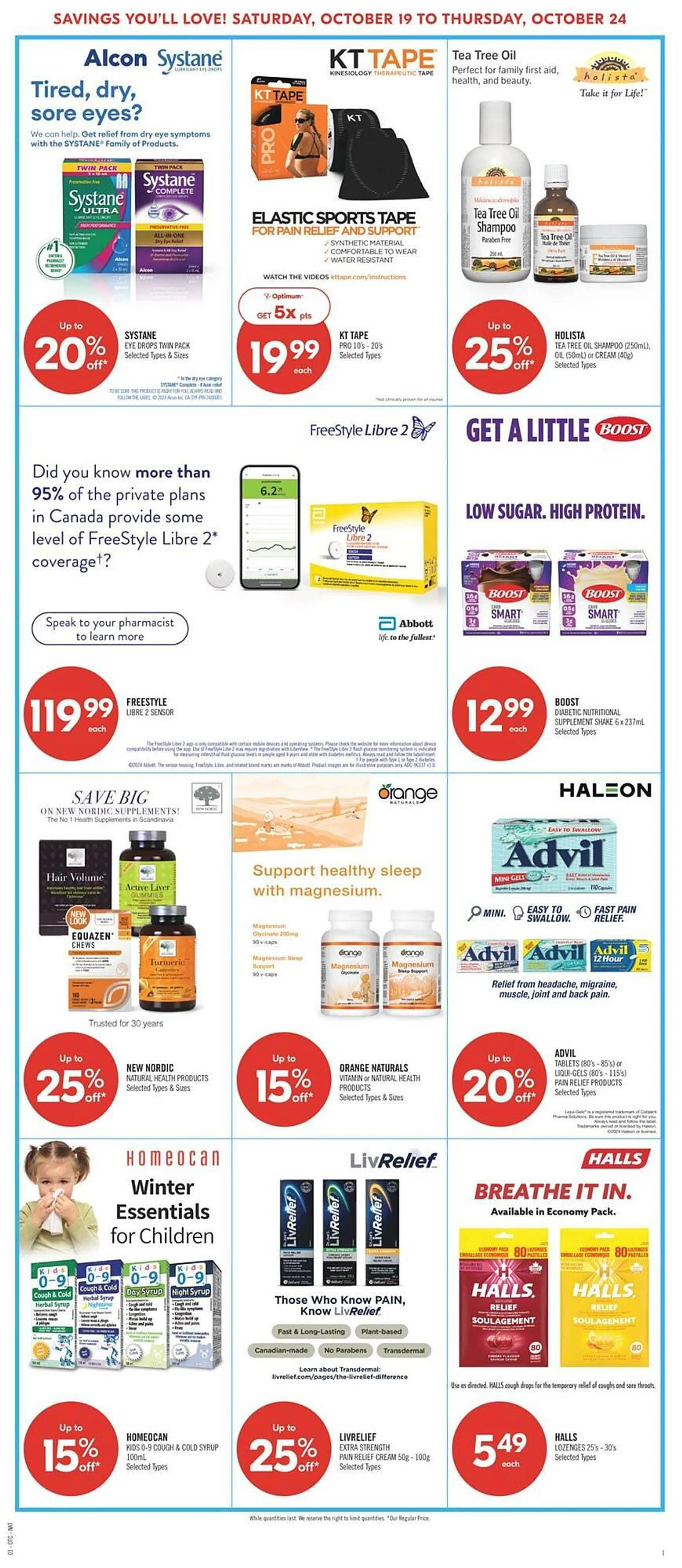 Shoppers Drug Mart flyer from October 17 to October 24 2024 - flyer page 20