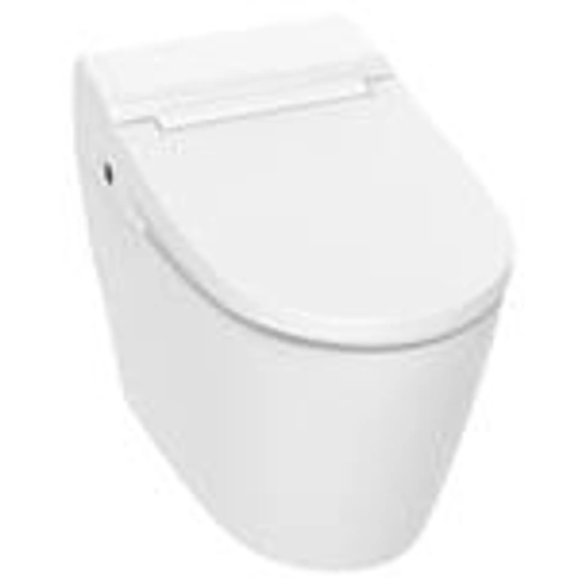 STYLEMENT 1-Piece 1.12 GPF Dual Flush Elongated Standard Smart Bidet Toilet in White