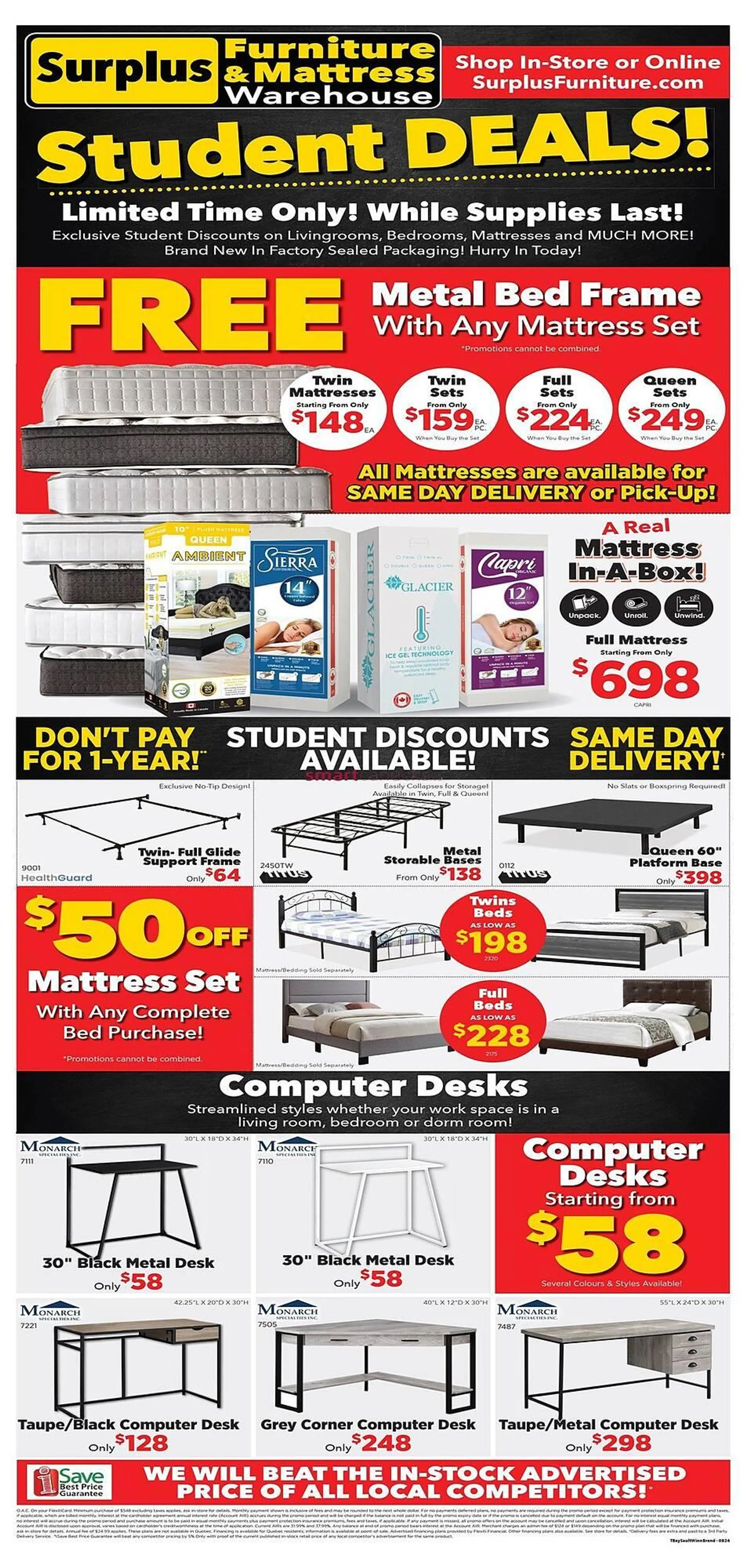 Surplus Furniture flyer - 1