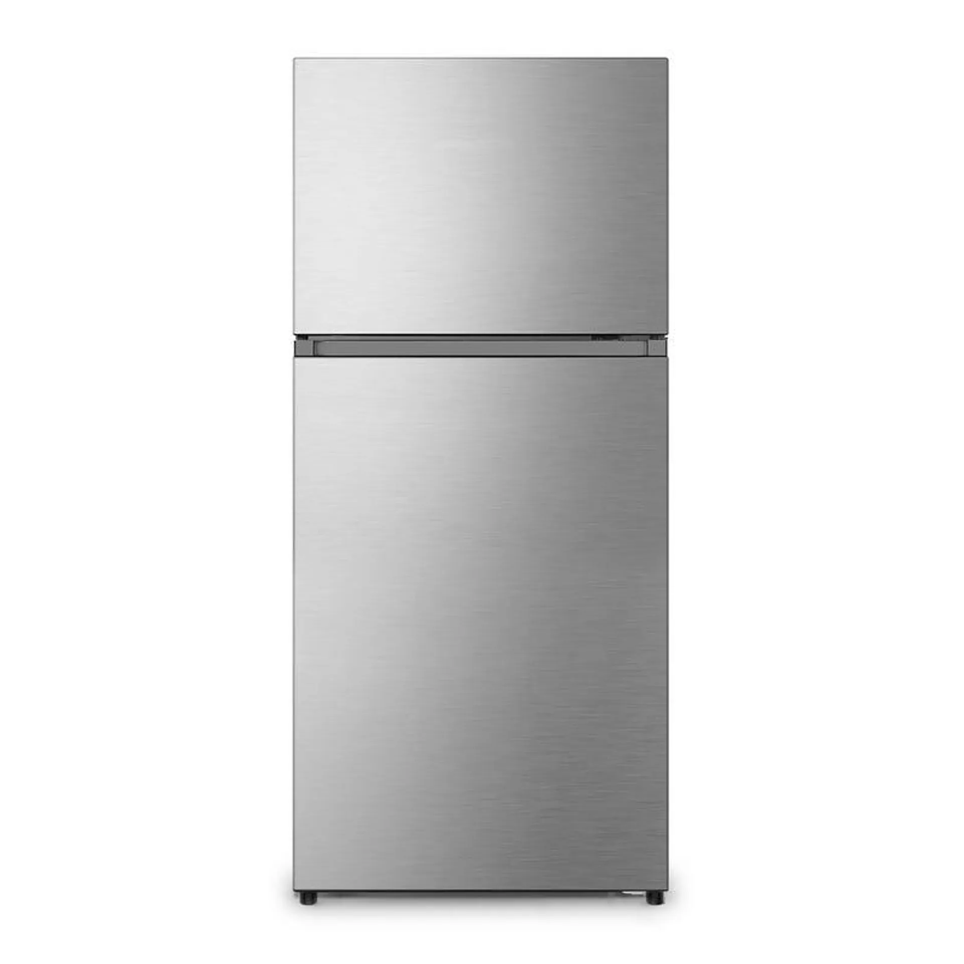 ALPHA Réfrigérateur 18 pi3 30 po Inox Congélateur en haut - RDTM181SE