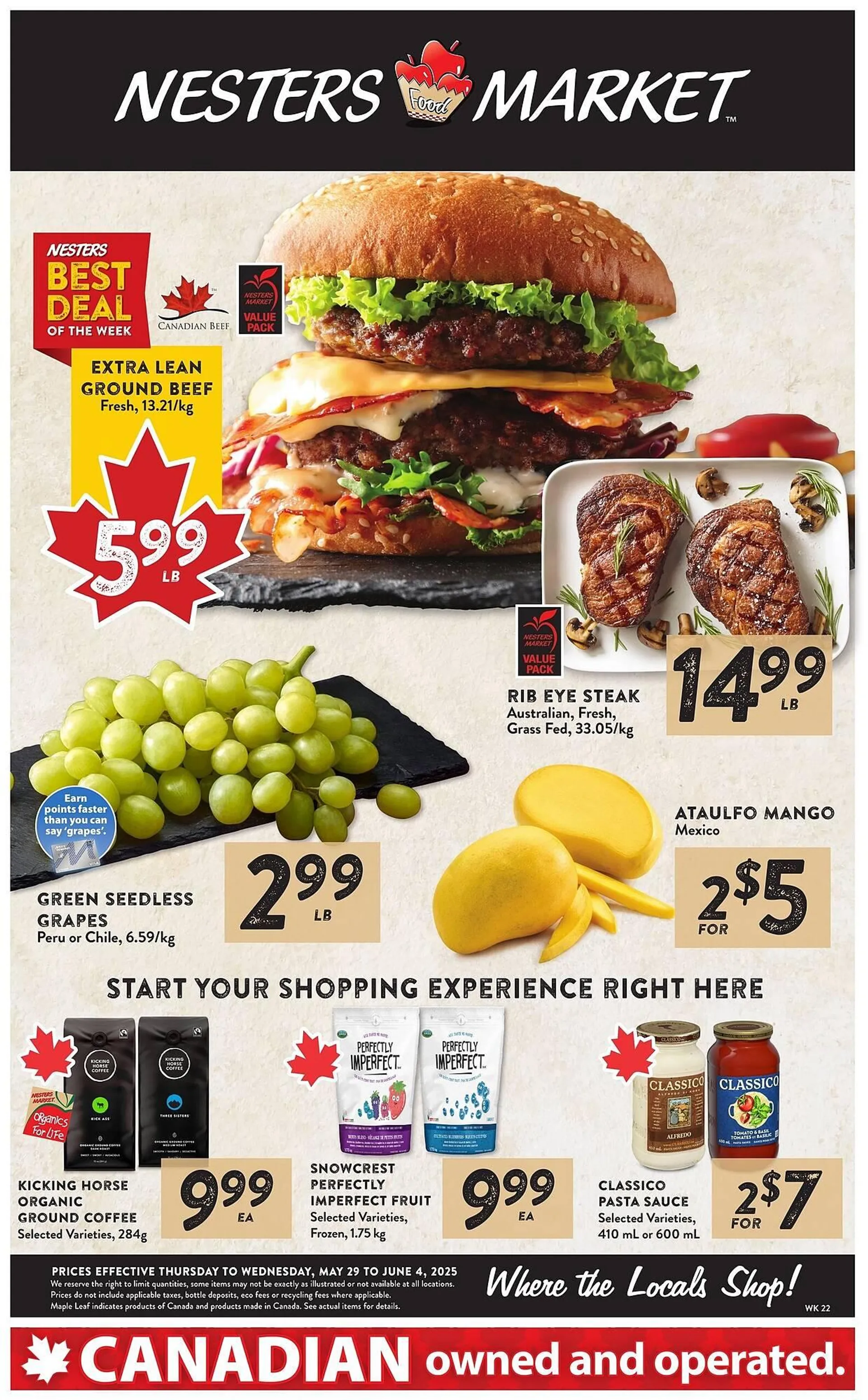 Nesters Market flyer from May 29 to June 4 2025 - flyer page 1