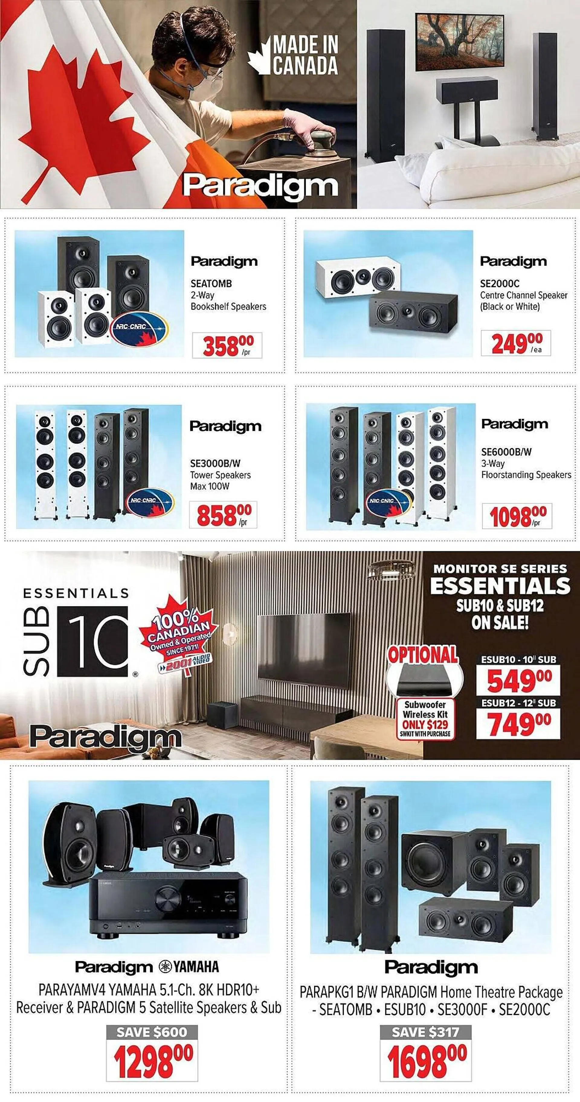 2001 Audio Video flyer from July 11 to July 17 2025 - flyer page 11