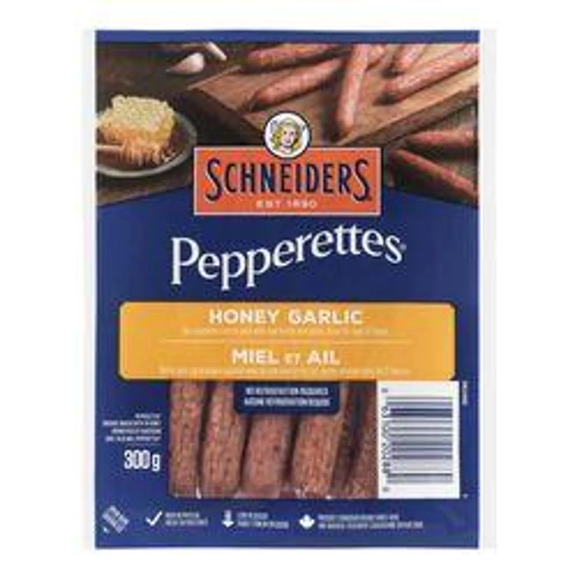 Honey Garlic Sausage Sticks, Value Pack, Pepperettes