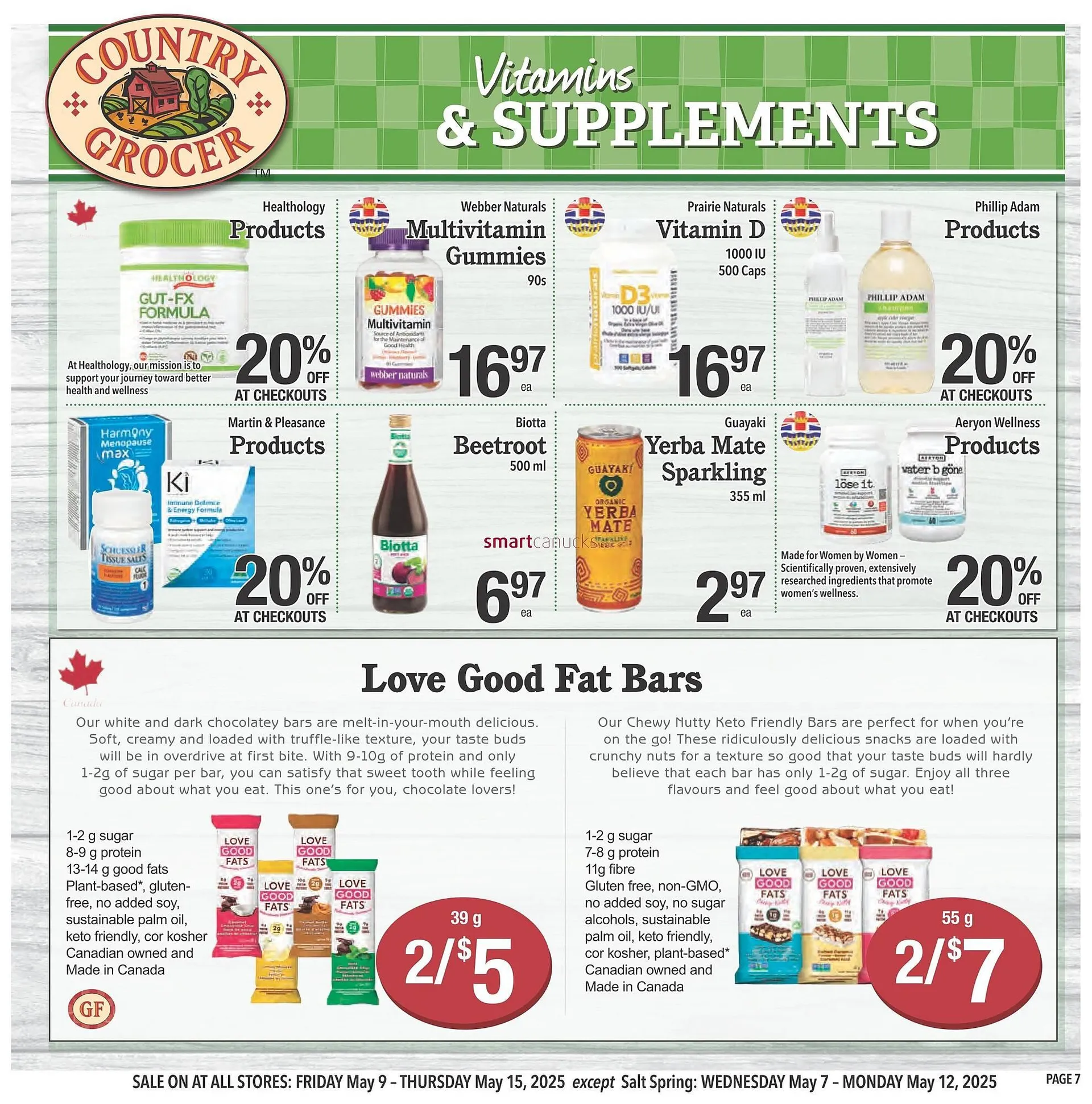 Country Grocer flyer from May 8 to May 14 2025 - flyer page 7