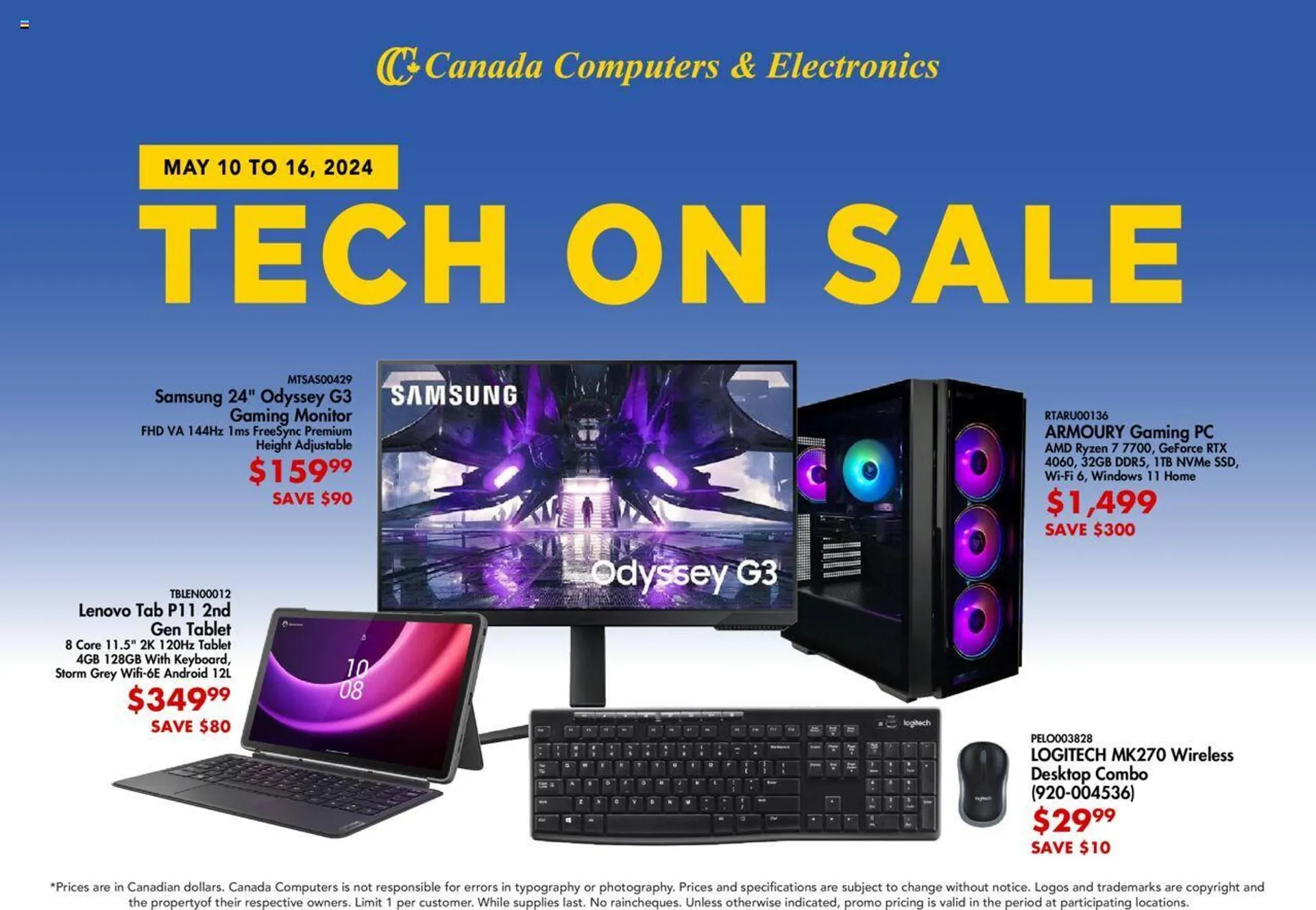 Canada Computers flyer - 1