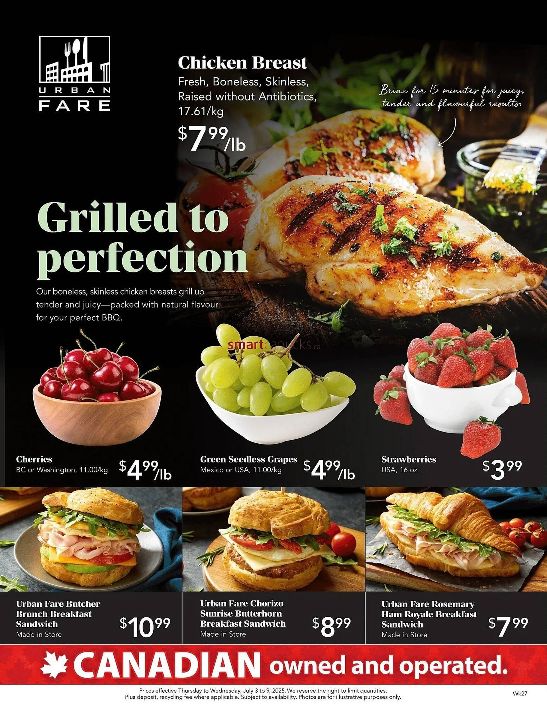 Urban Fare flyer from July 2 to July 8 2025 - flyer page 1
