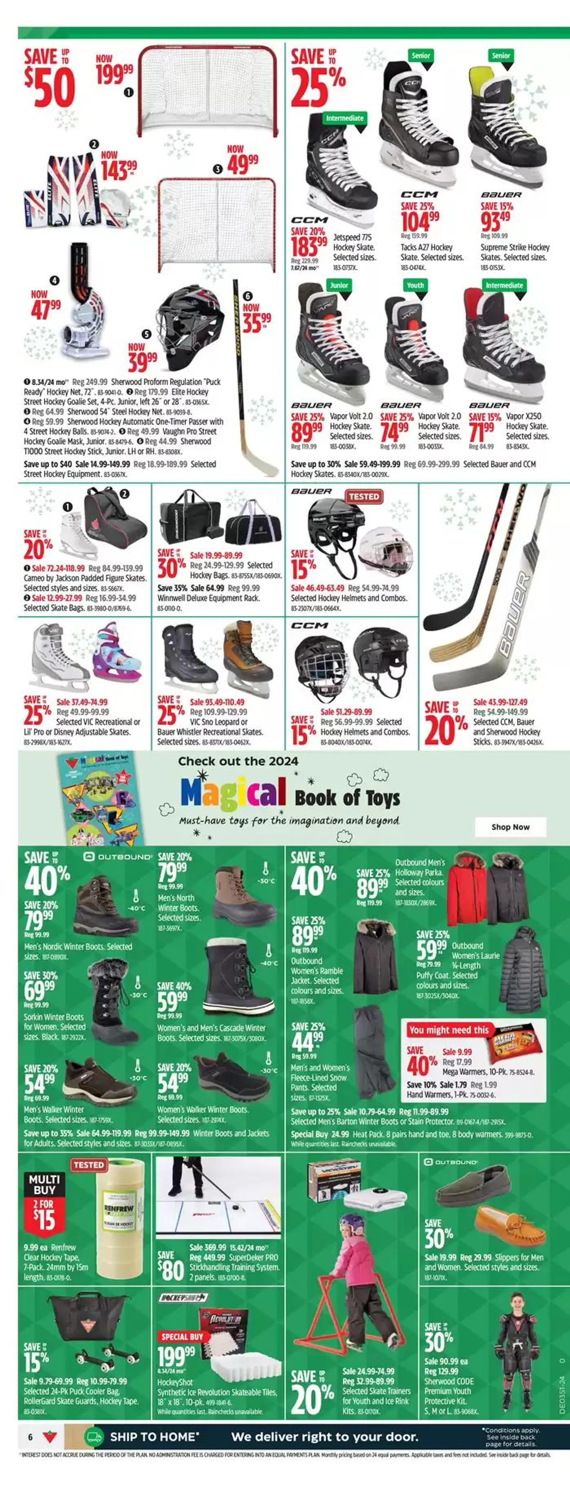 Canadian Tire weekly flyer from December 12 to December 22 2024 - flyer page 6