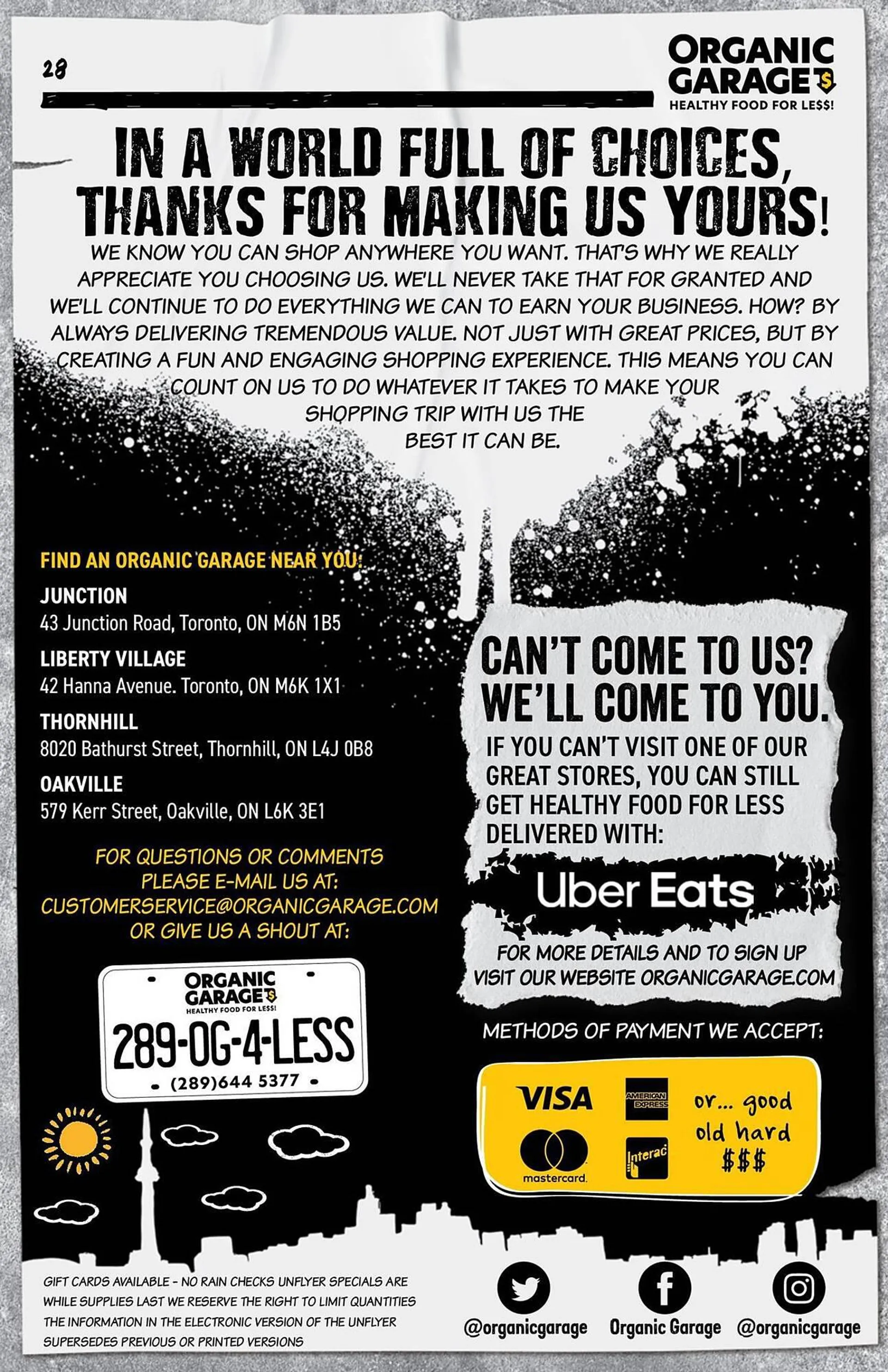 Organic Garage flyer from February 1 to February 14 2024 - flyer page 28