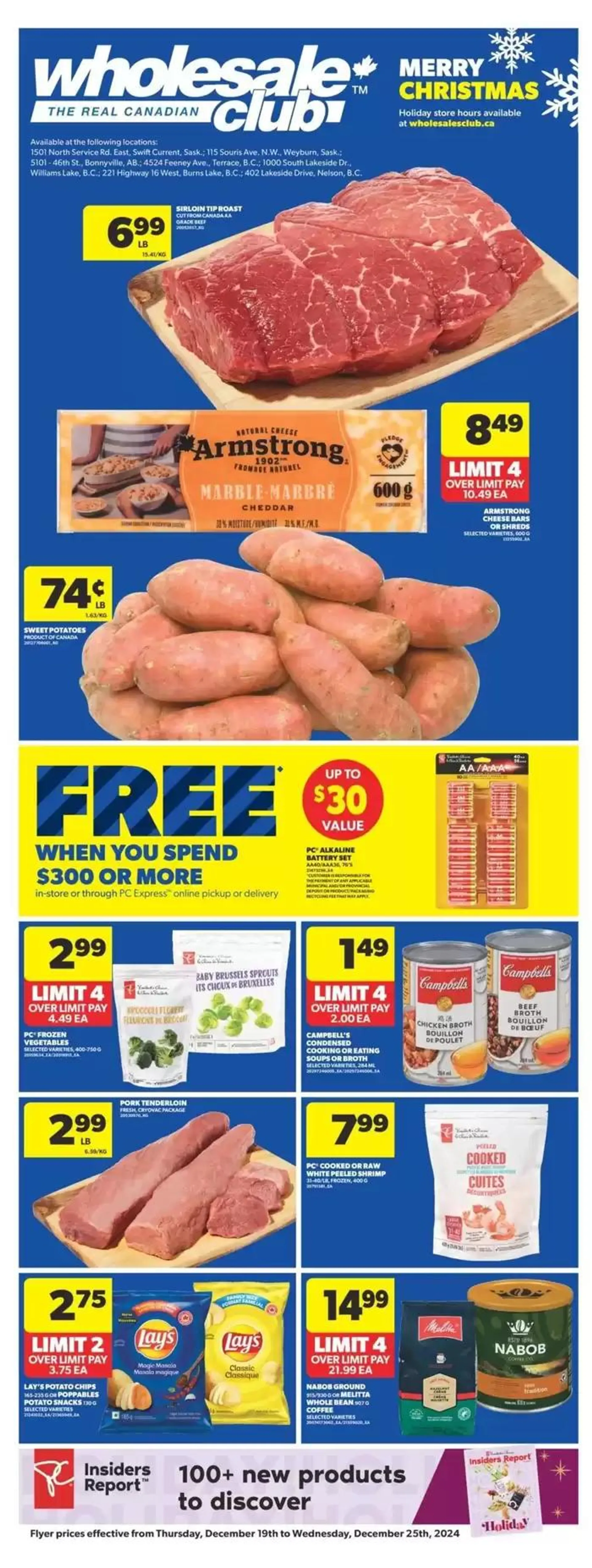 Wholesale Club Weekly ad - 1