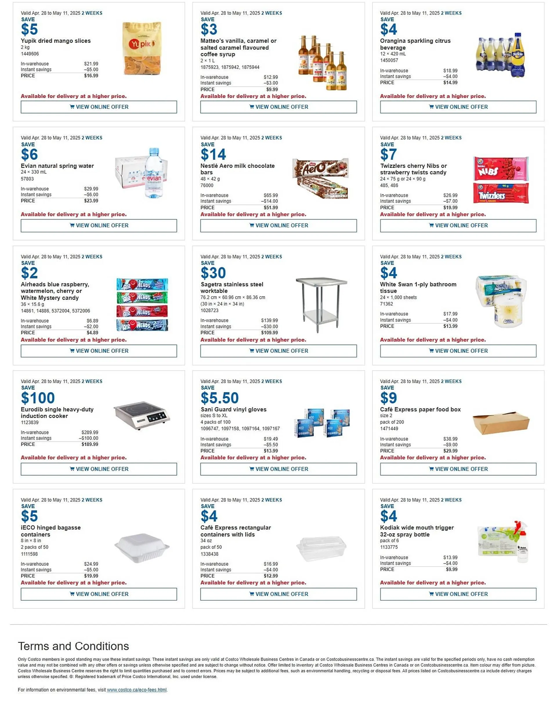 Costco flyer from April 30 to May 6 2025 - flyer page 2