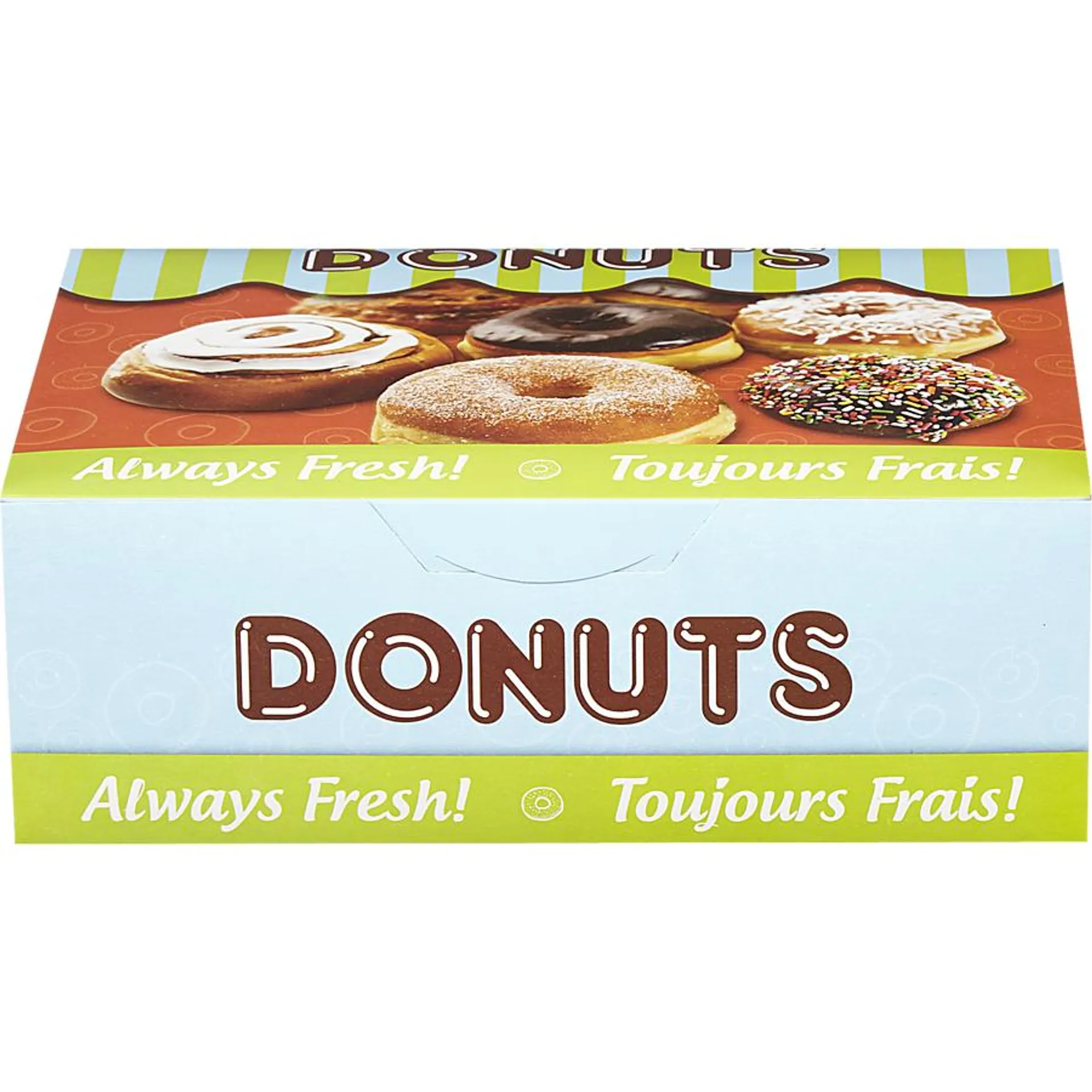 Donut Box, 10x7x3.5"