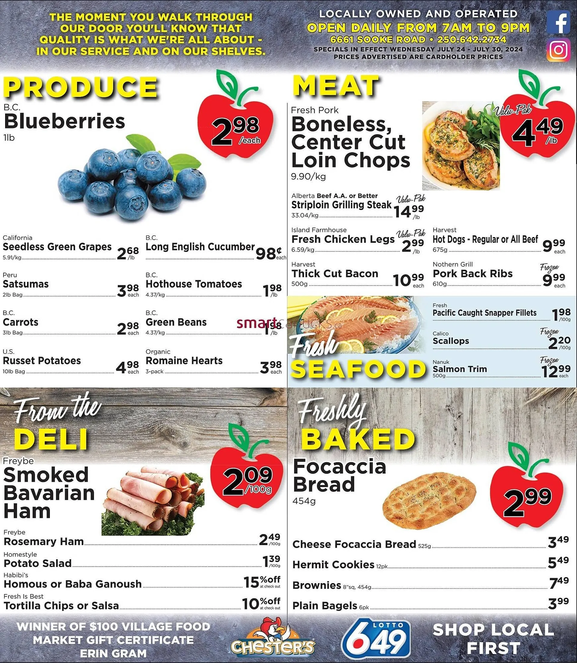 Village Food Markets flyer from July 24 to July 30 2024 - flyer page 2