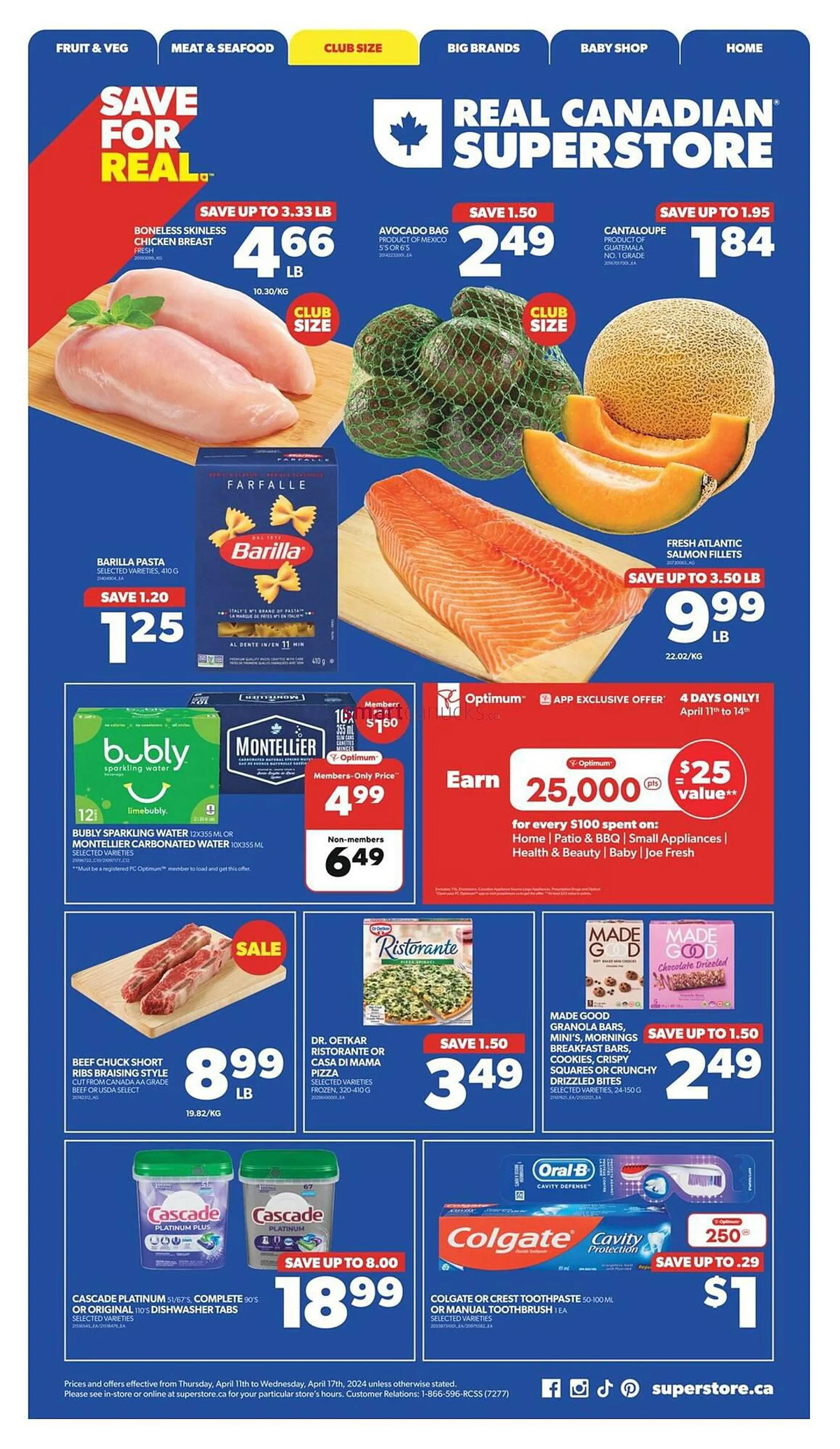 Real Canadian Superstore flyer from April 11 to April 17 2024 - flyer page 2