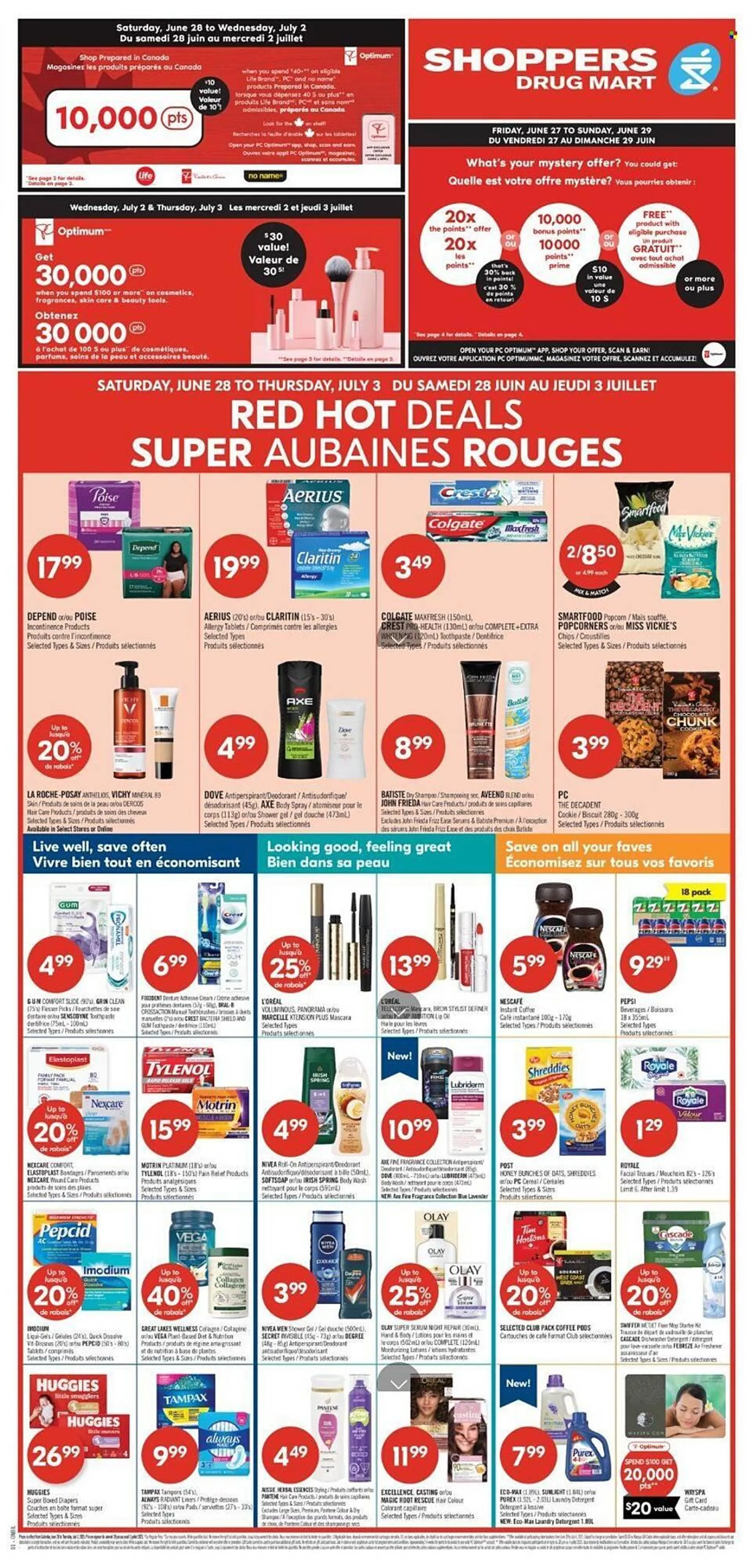 Shoppers Drug Mart flyer from June 28 to July 2 2025 - flyer page 1