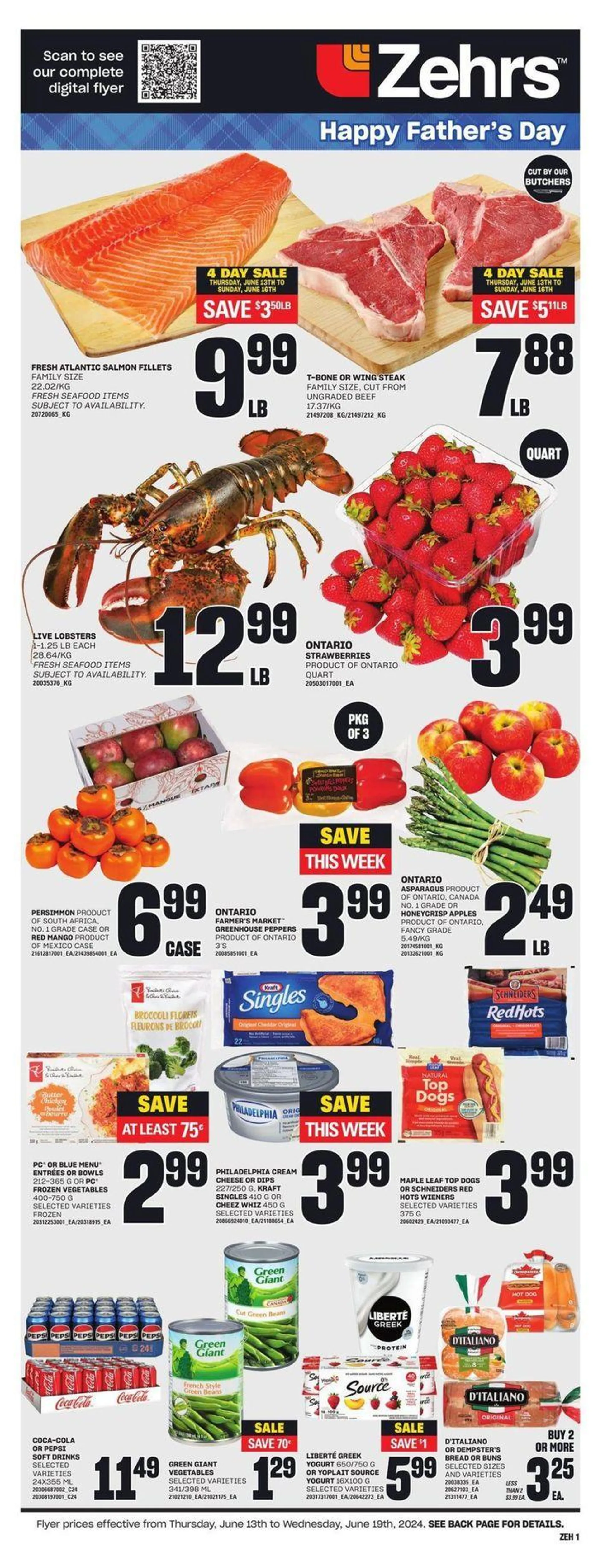 Zehrs Markets weeky flyer from June 13 to June 19 2024 - flyer page 10