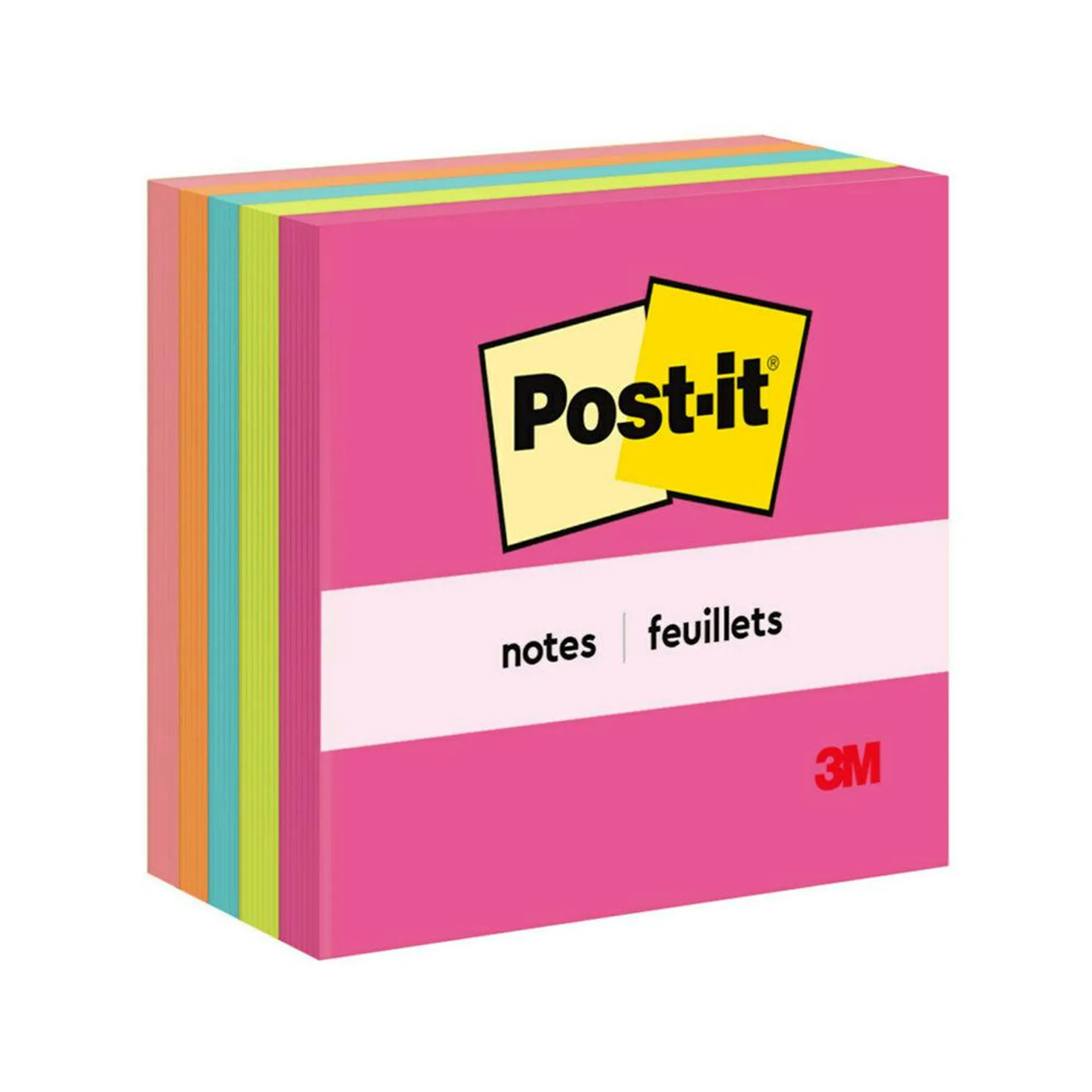 Post-it Notes - Poptimistic Collection - 3" x 3" - 5 Pack