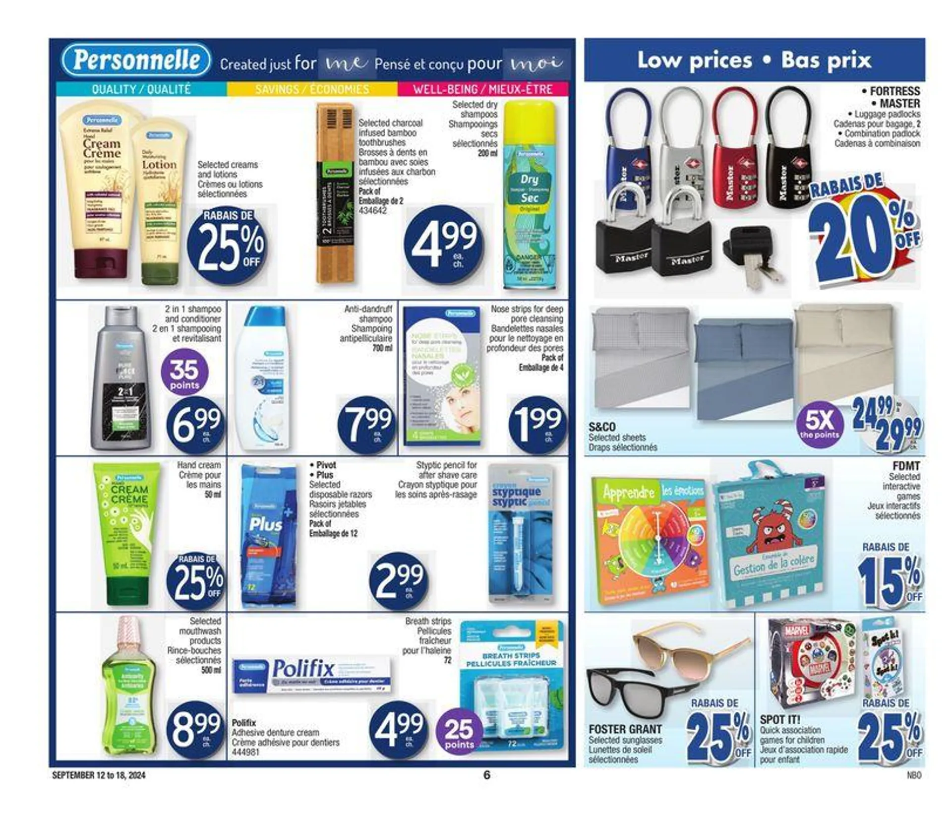 Our best bargains from September 12 to September 18 2024 - flyer page 6