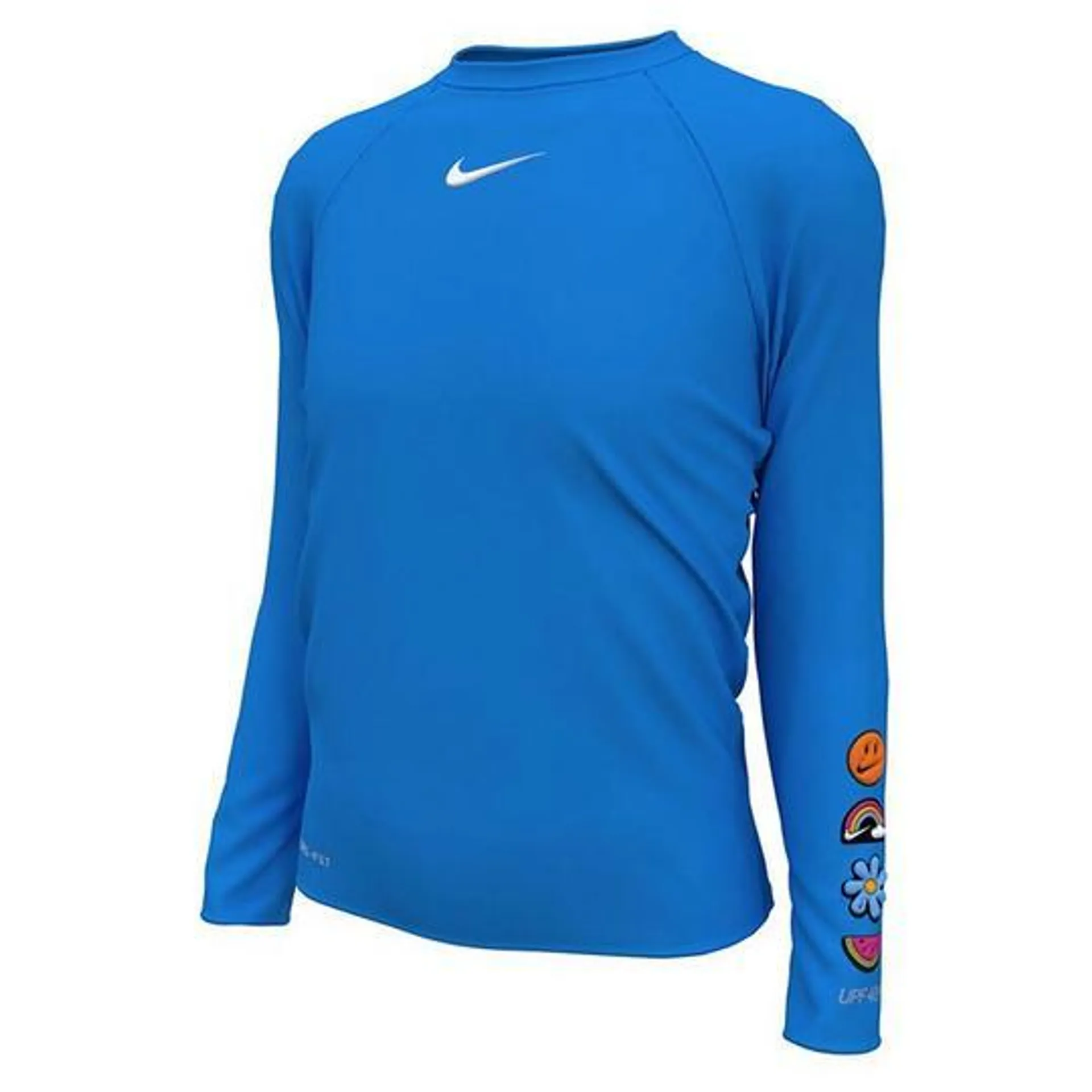 Junior Girls' [7-16] Charms Long Sleeve Hydroguard Rashguard