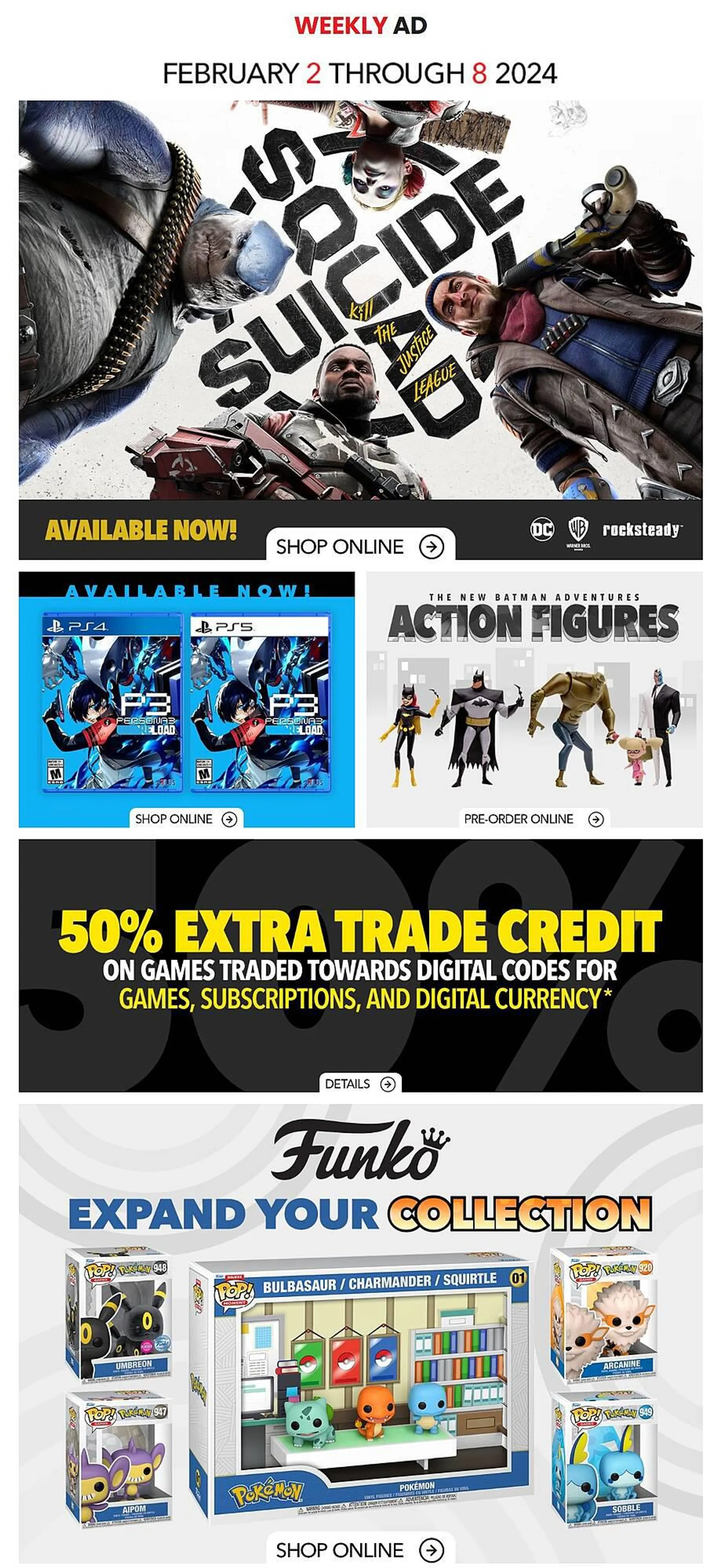 GameStop flyer from February 2 to February 8 2024 - flyer page 