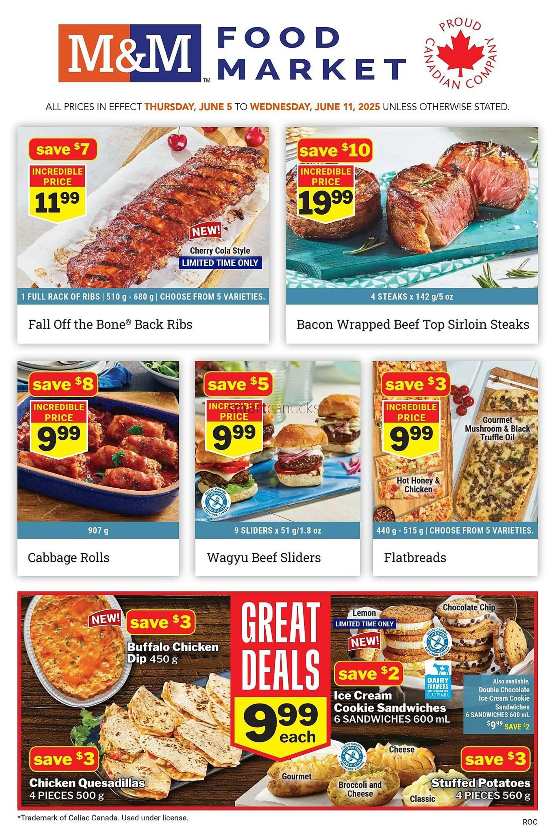 M & M Food Market flyer from June 4 to June 10 2025 - flyer page 1