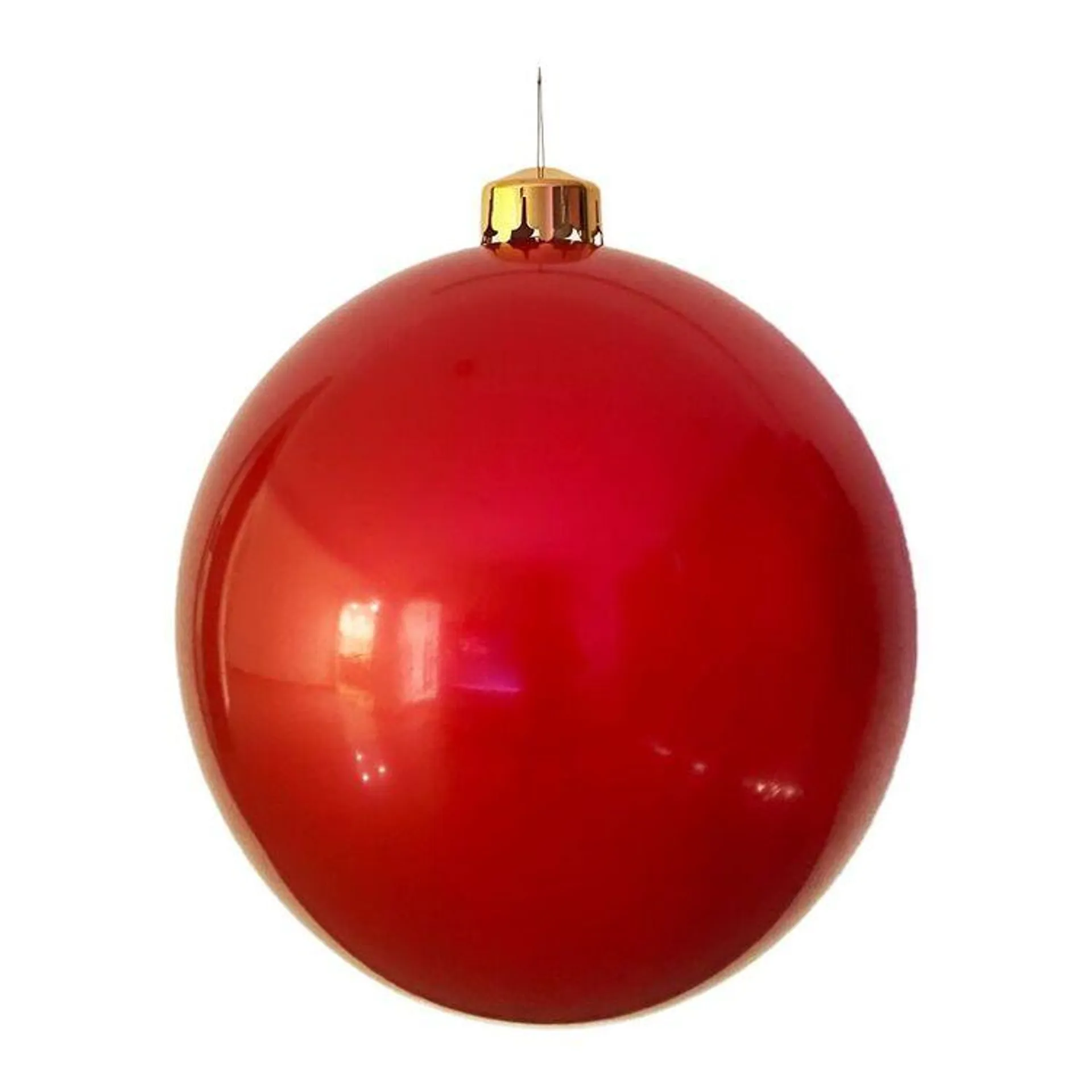 Jolly & Joy Large Inflatable Christmas Bauble Red