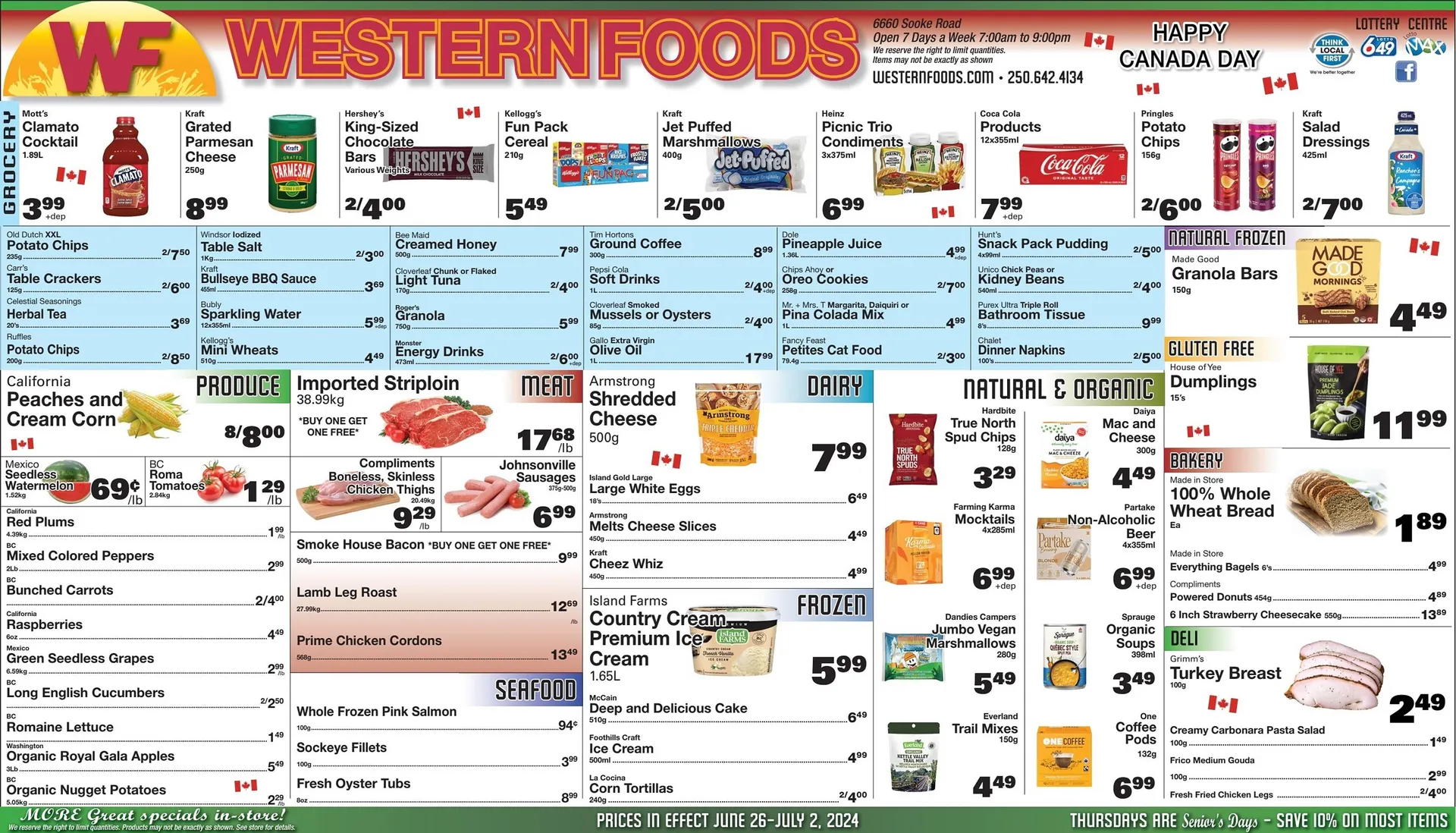 Western Foods flyer - 1