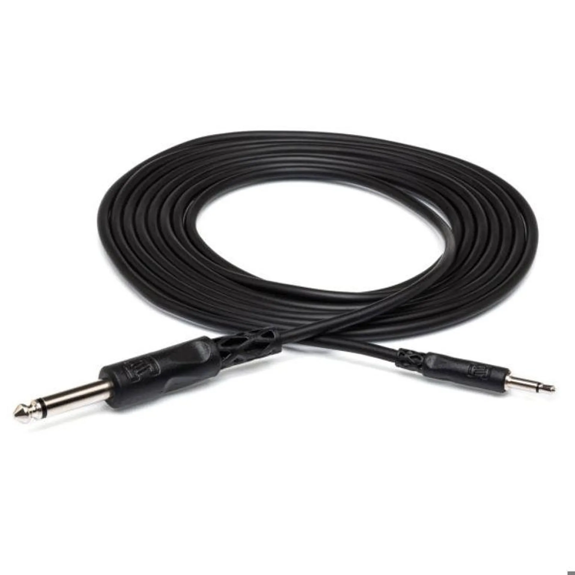 Hosa 3.5mm TS to 1/4" TS Cable, 5'