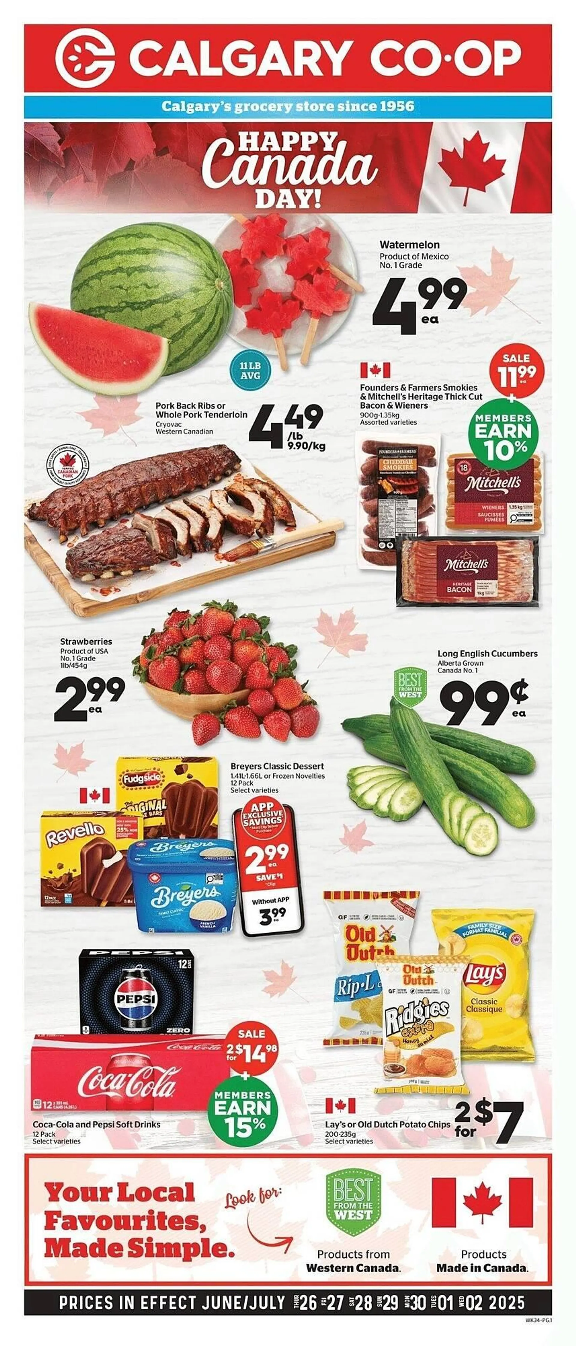 Calgary Co-op flyer - 1