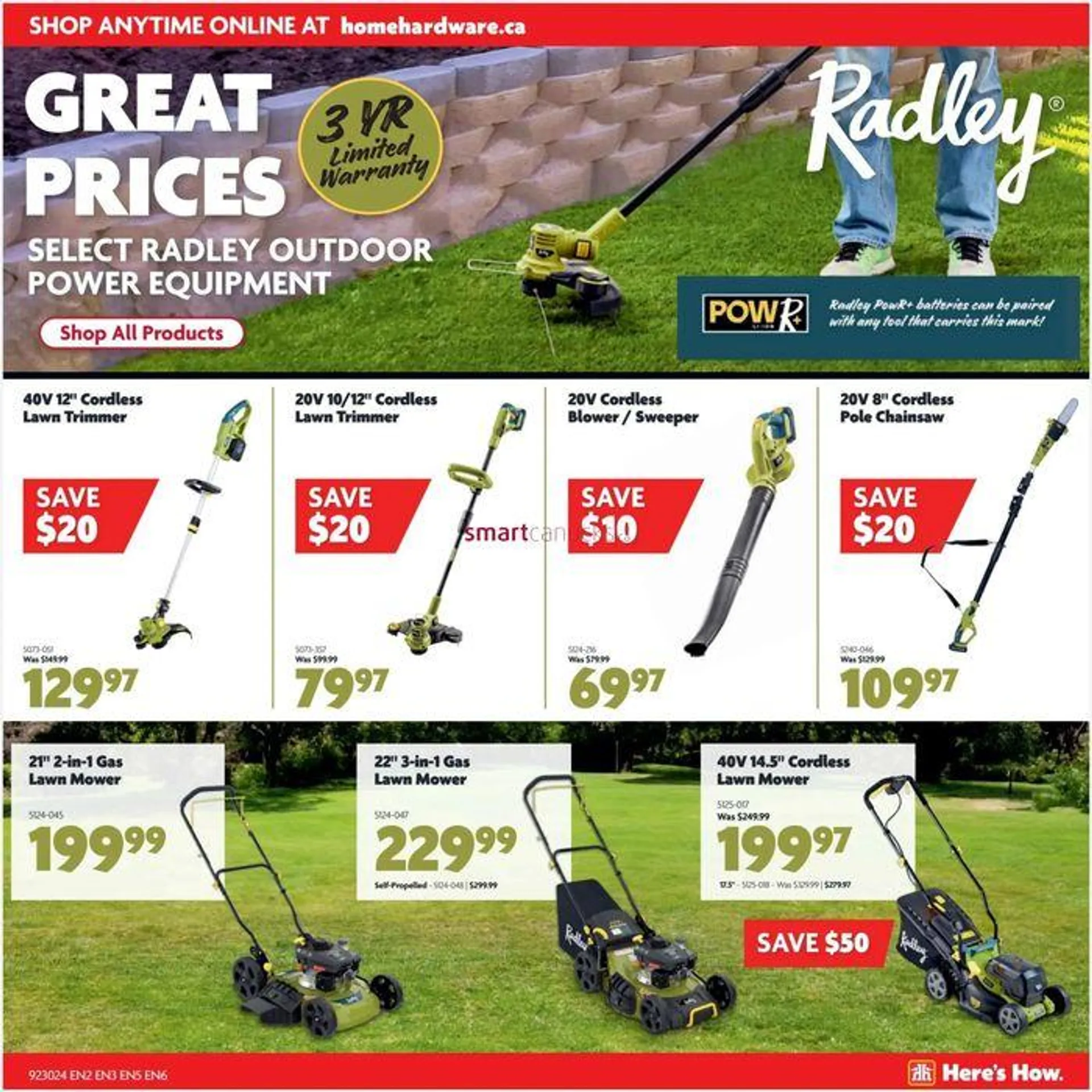 Home Hardware weekly flyer from July 25 to July 31 2024 - flyer page 18