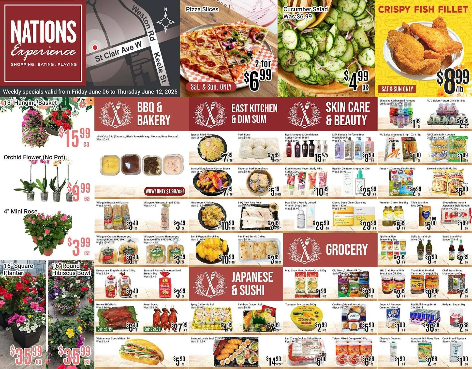 Nations Fresh Foods flyer from June 5 to June 12 2025 - flyer page 1