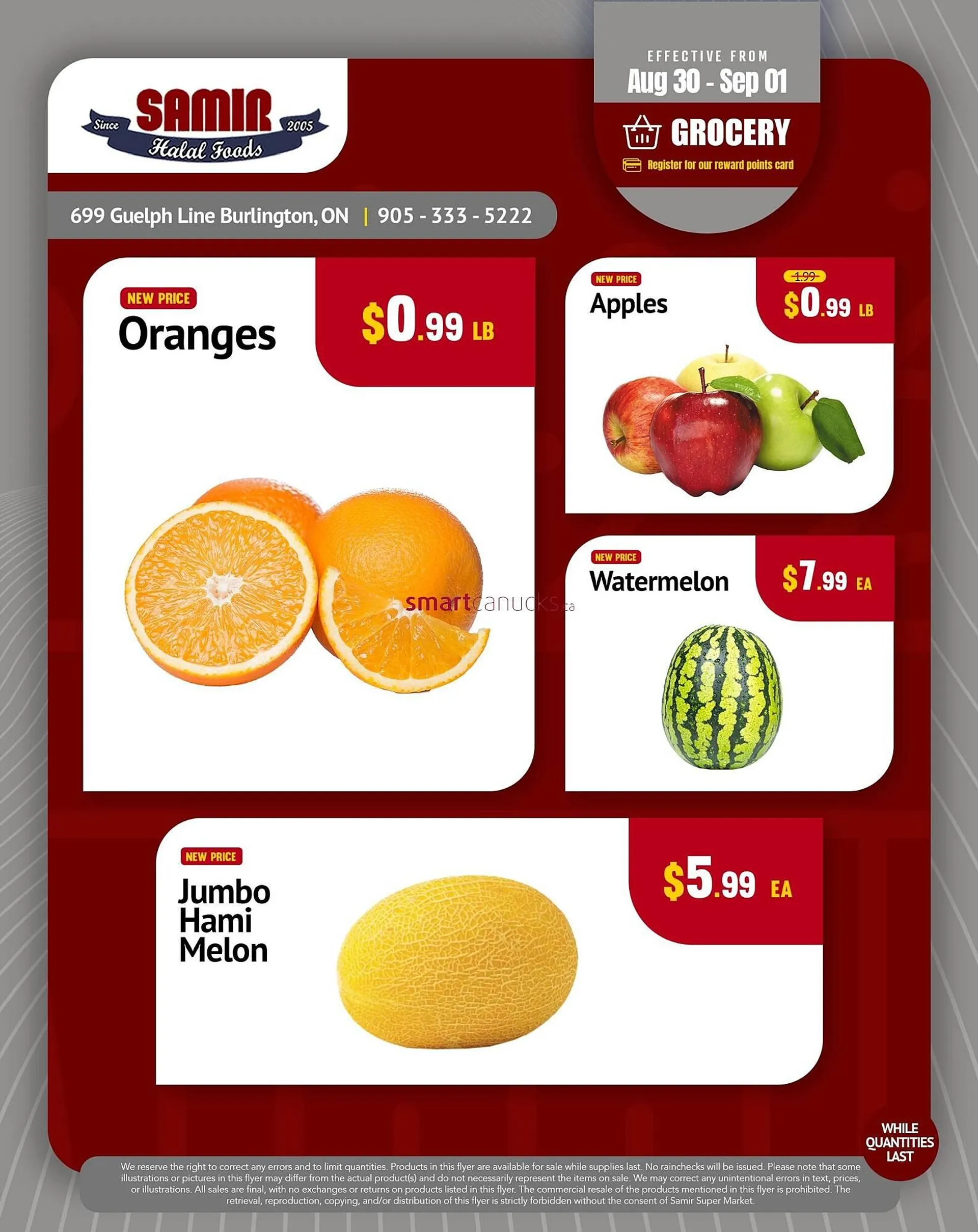 Samir Supermarket flyer from August 23 to September 5 2024 - flyer page 7