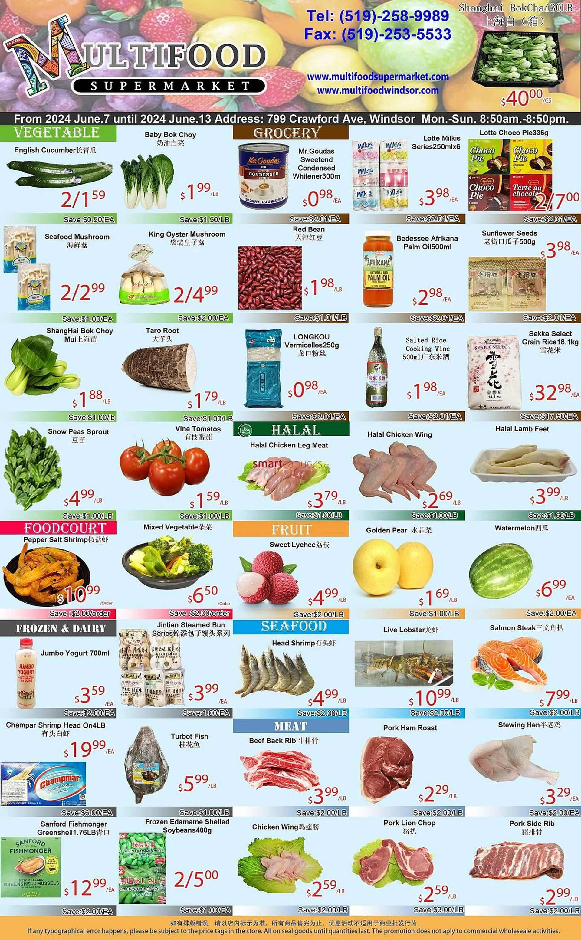 MultiFood Supermarket flyer - 1