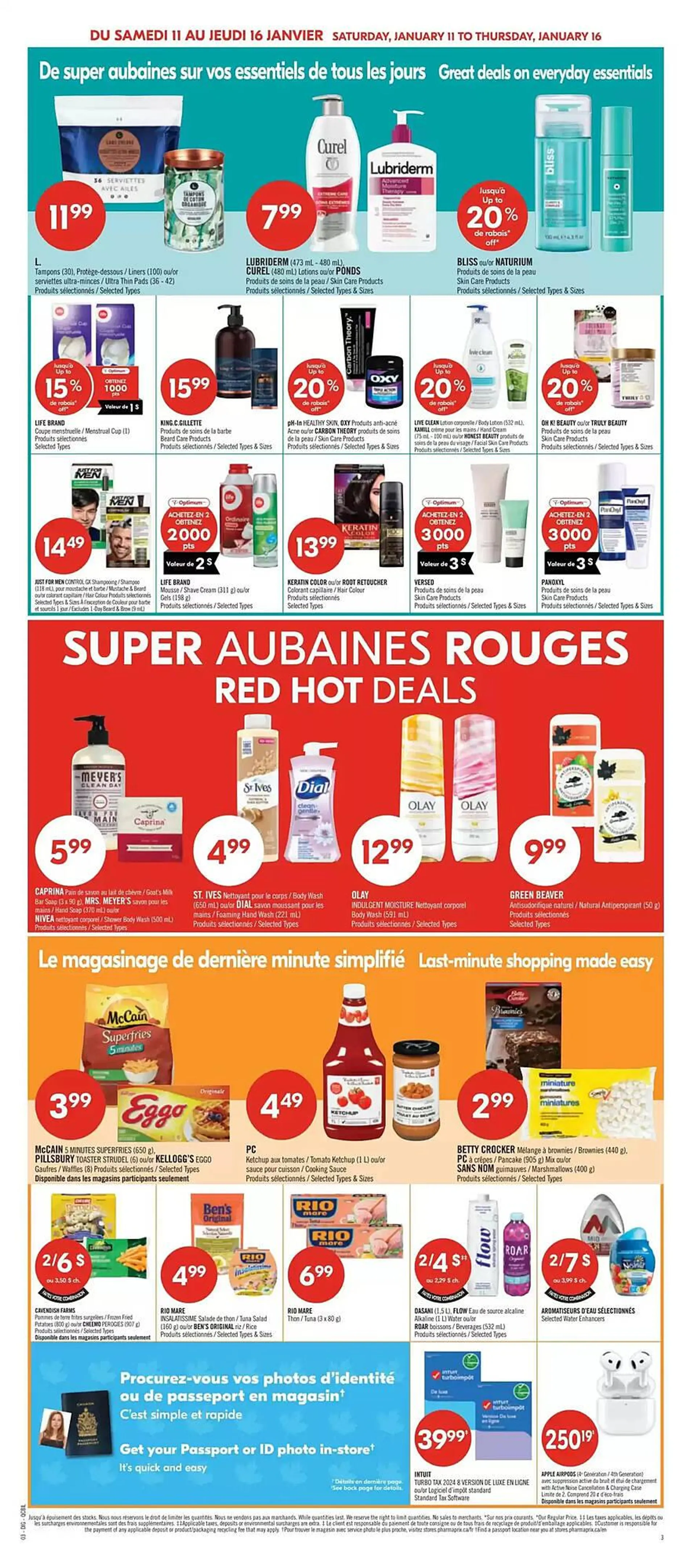 Shoppers Drug Mart flyer from January 11 to January 16 2025 - flyer page 11